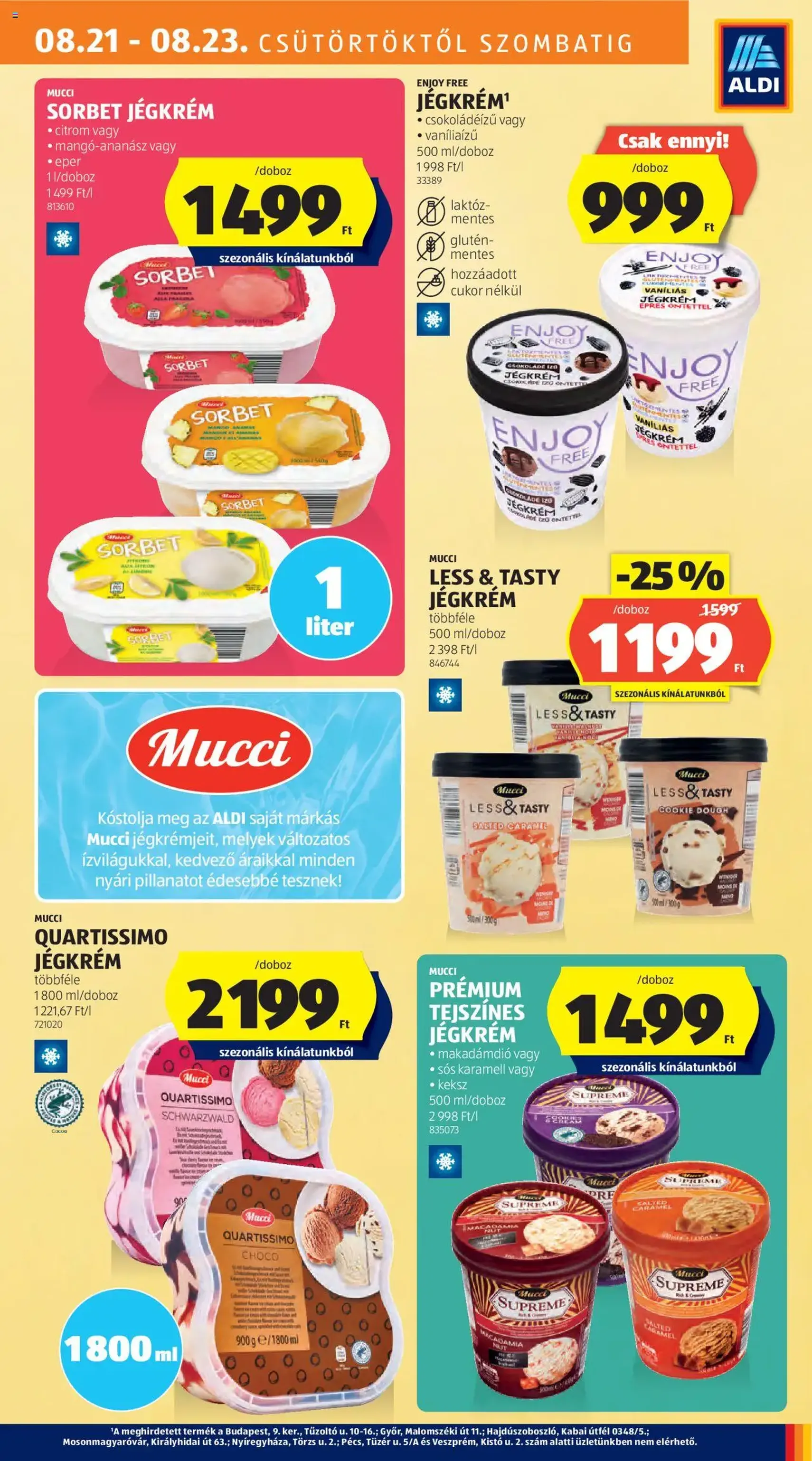 Aldi Akciós újság - 2025.08.21. érvényes szórólap 19 oldal 46 oldalból