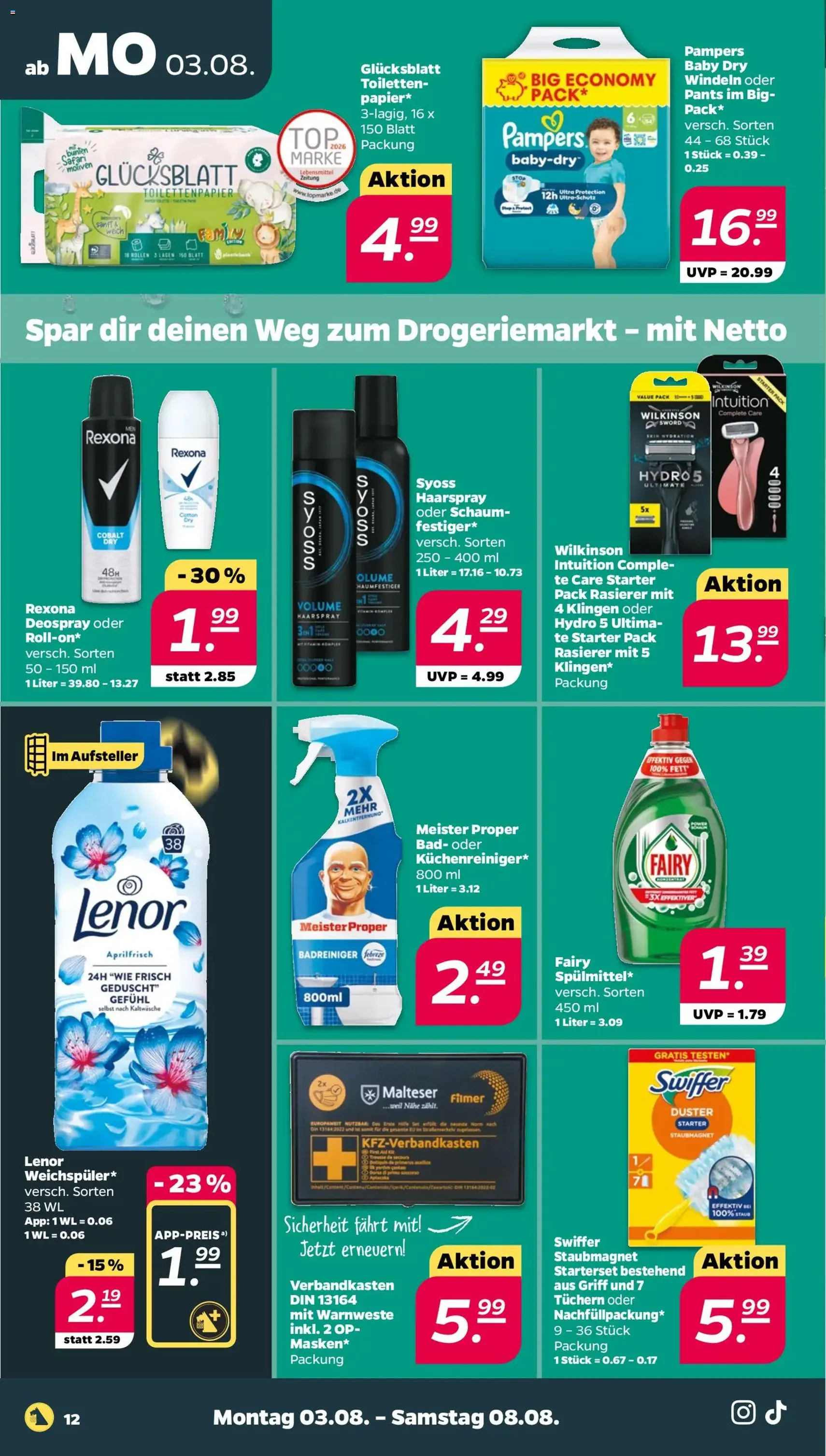Netto Prospekt - Gültiger Prospekt ab 03.08.2026, Seite 14 von insgesamt 33