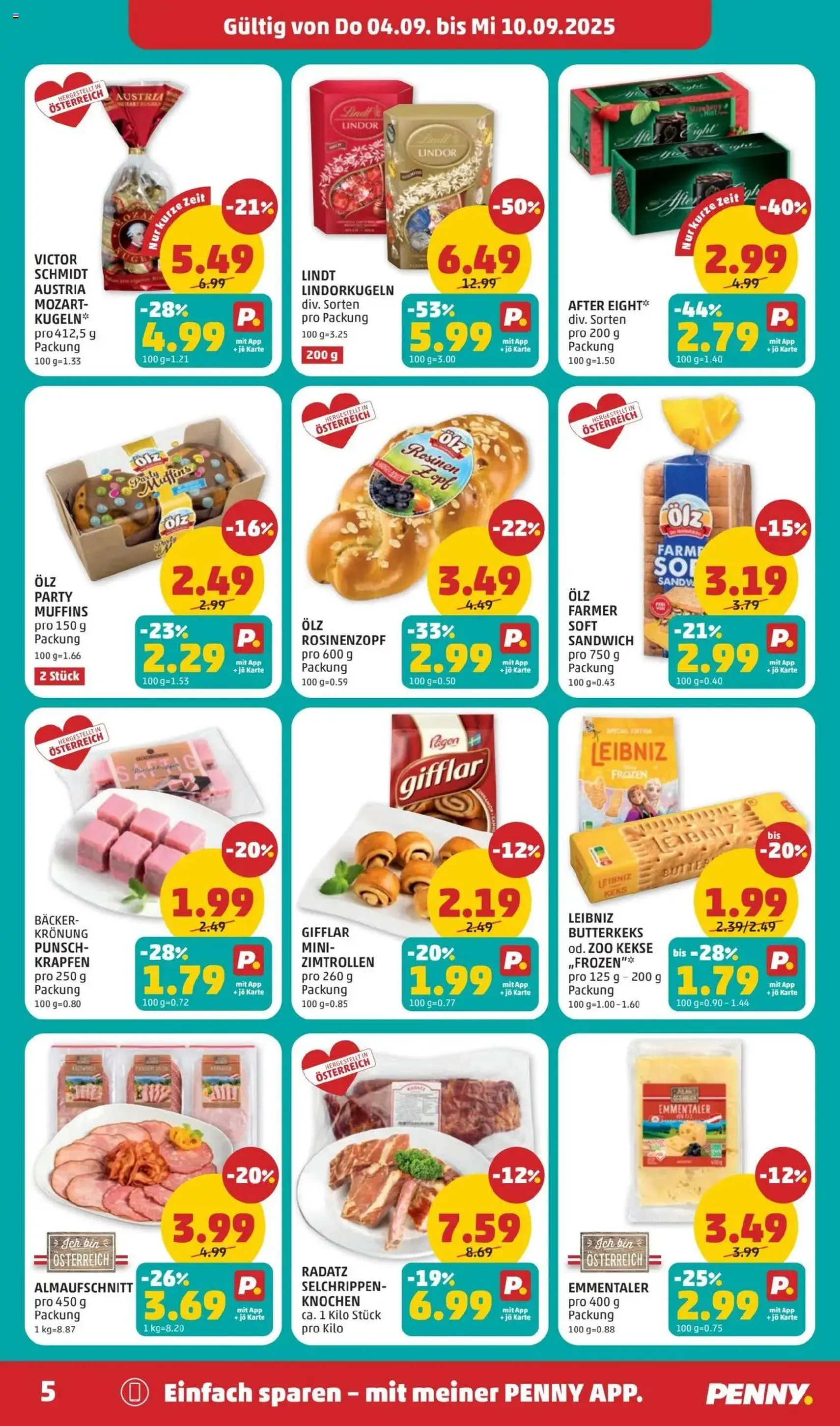 Penny Markt Flugblatt - Gültiger Prospekt ab 04.09.2025, Seite 5 von insgesamt 28 Penny Markt Flugblatt - Gültiger Prospekt ab 04.09.2025, Seite 5 von insgesamt 28