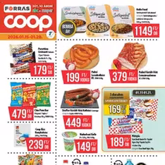 COOP Akciós újság - szórólap előnézete érvényes 2026.01.15. -tól
