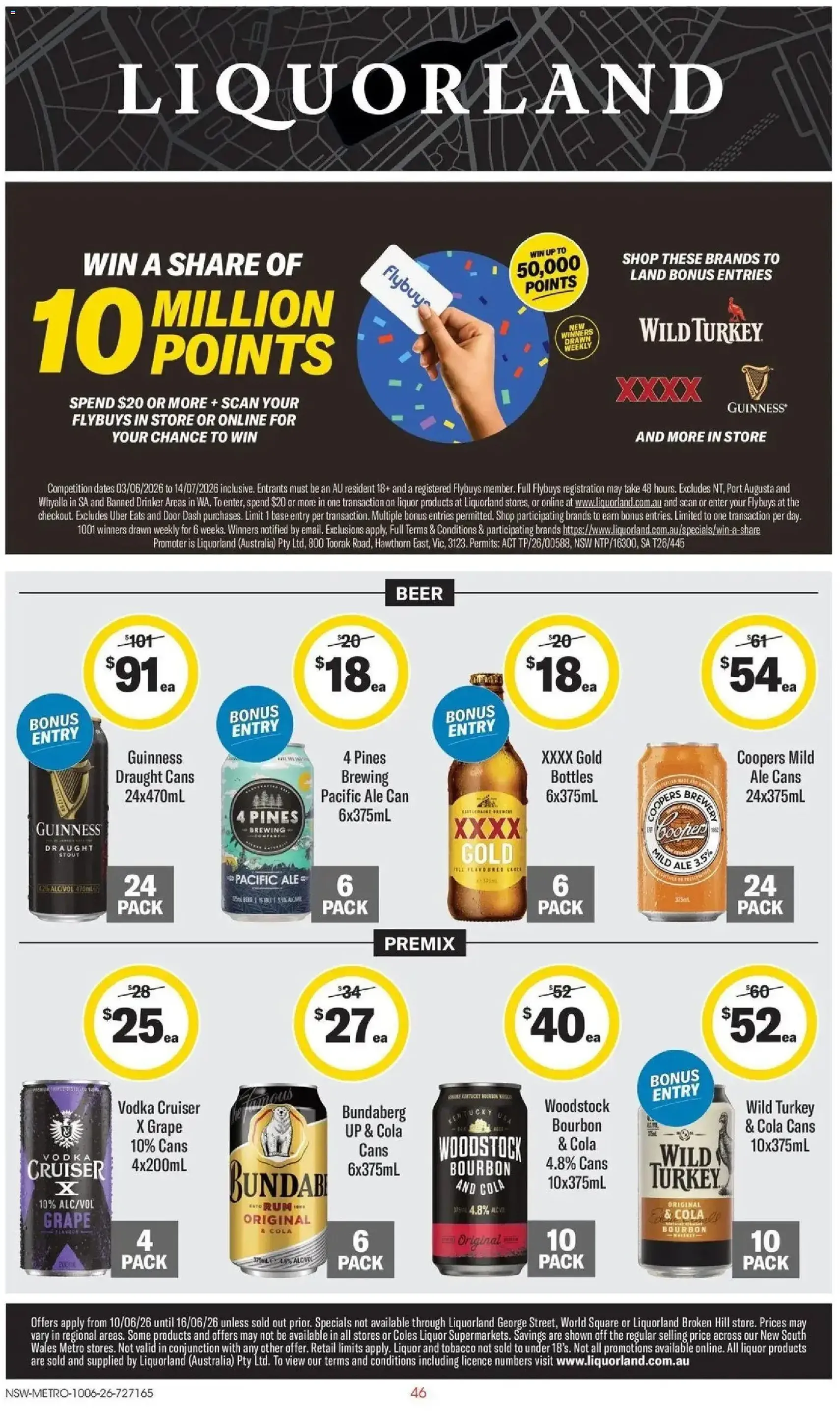 Coles catalogue - valid flyer from 10/06/2026, page 46 of 47