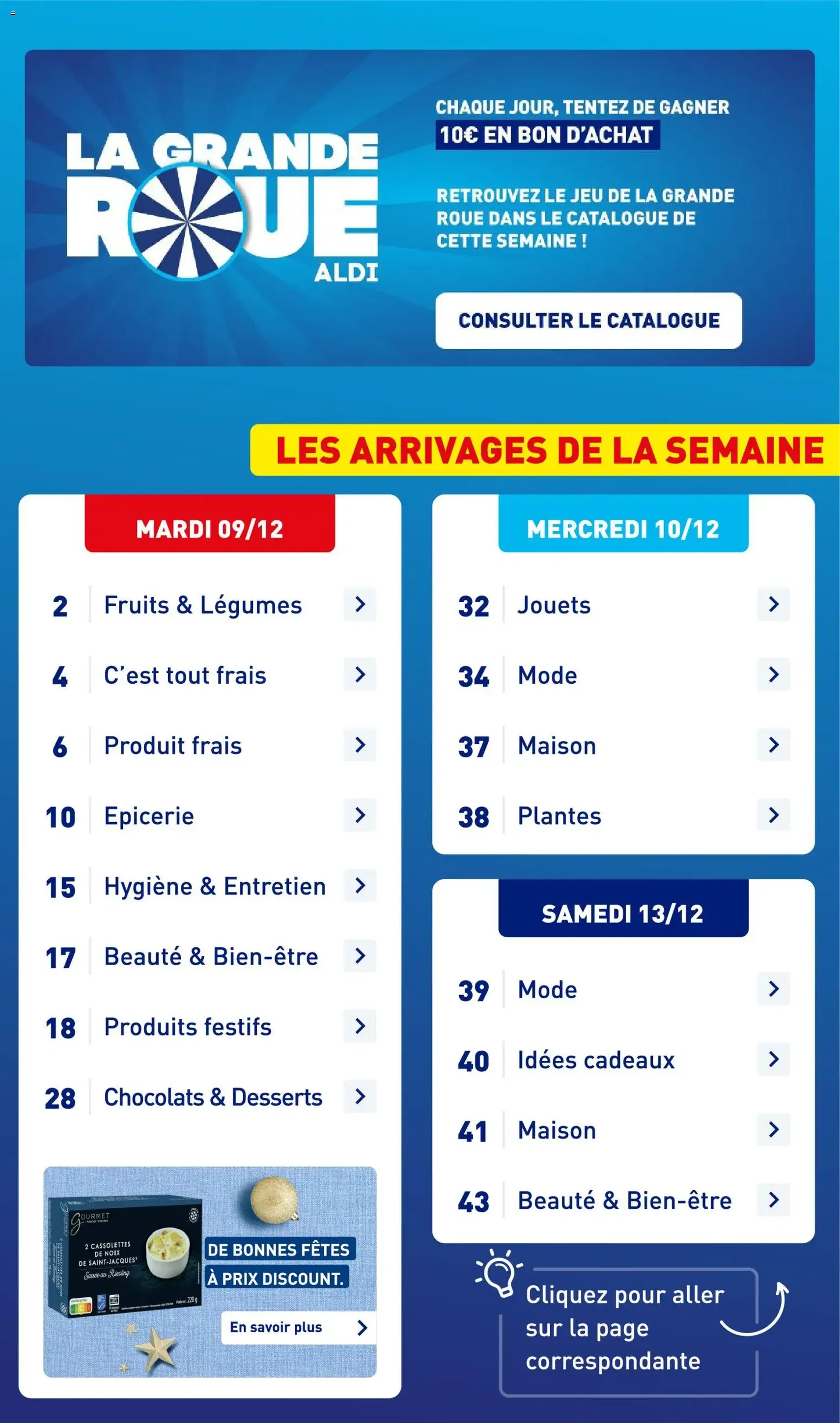 Aldi - Catalogue de la semaine 50 - brochure valable à partir du 09/12/2025, page 3 sur 49