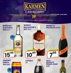 KARMEN CBA leták - náhľad letáku platný od 08.09.2025