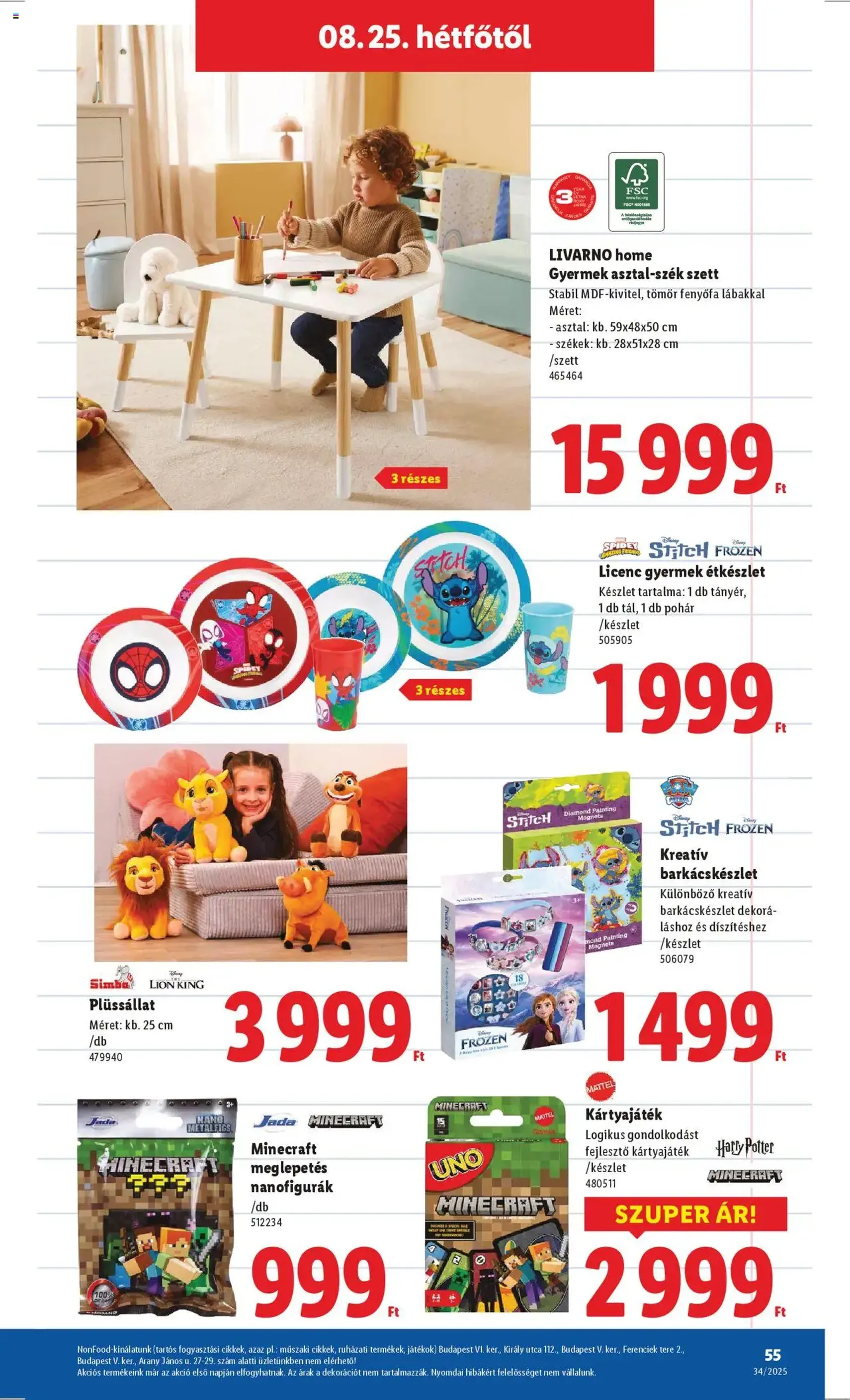 Lidl Akciós újság - 2025.08.21. érvényes szórólap 55 oldal 70 oldalból