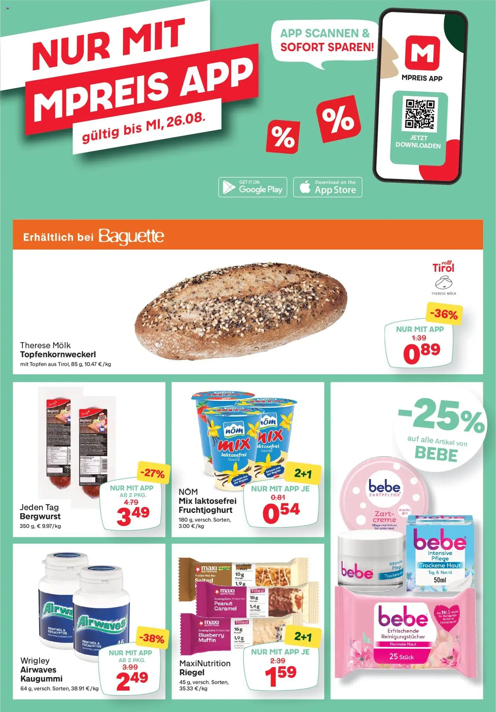 MPREIS Flugblatt - Gültiger Prospekt ab 13.08.2026, Seite 13 von insgesamt 16