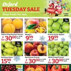 Oxford Freshmarket - Tuesday Sale - Flyer preview valid from 08/12/2025