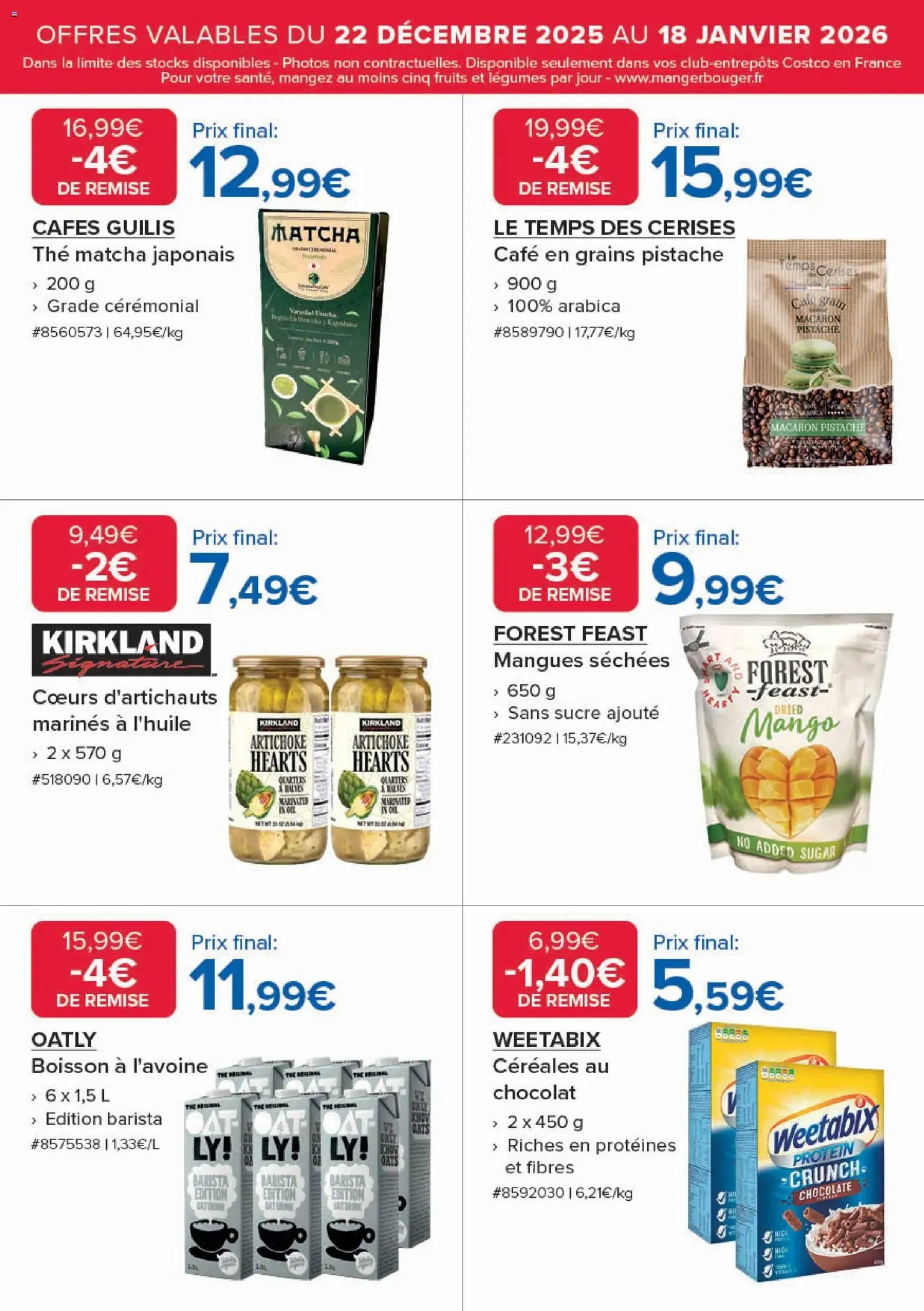 Costco catalogue - brochure valable à partir du 22/12/2025, page 3 sur 20