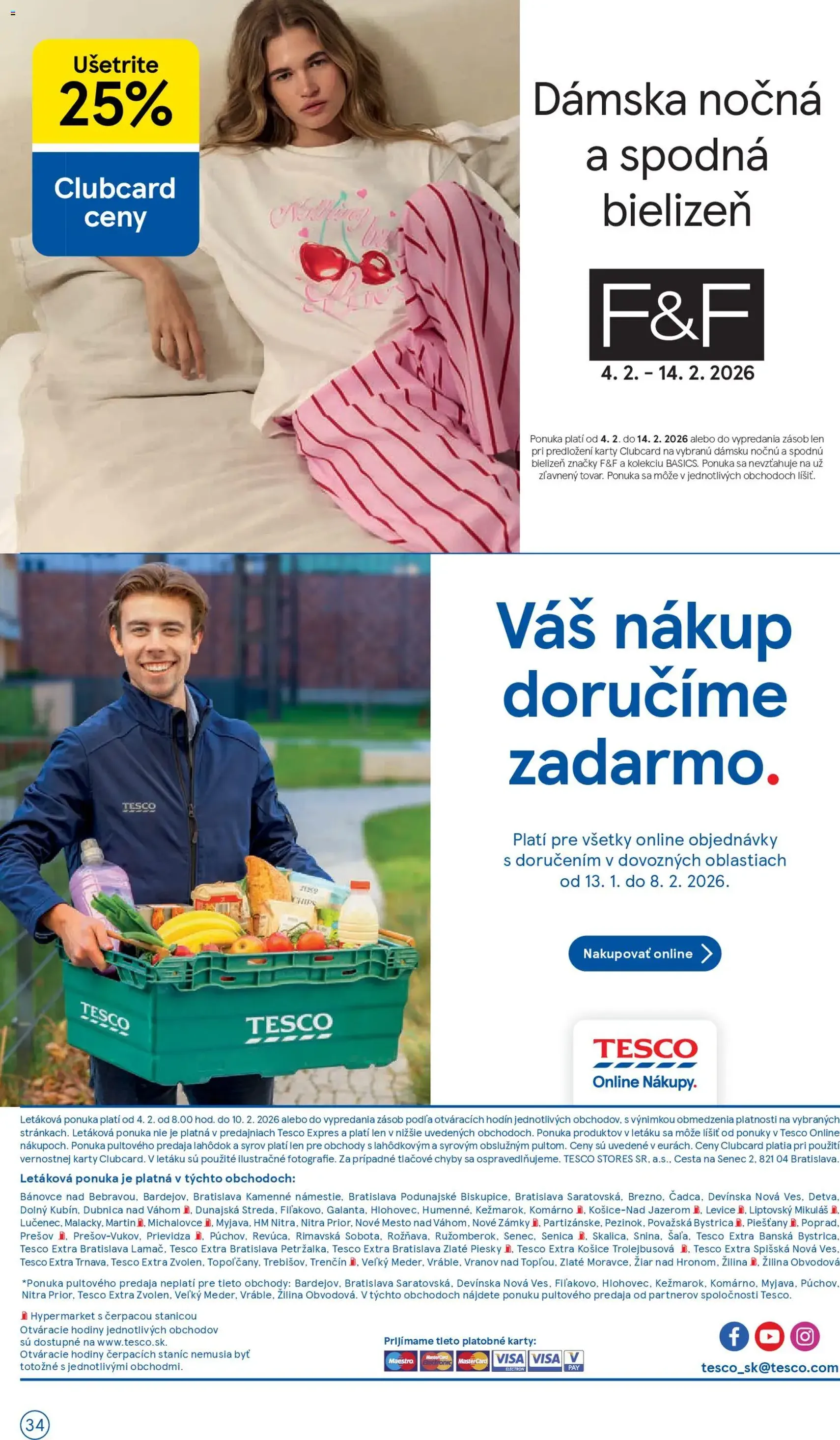 Tesco Hypermarket - leták - platný leták od 04.02.2026 strana 34 z 36