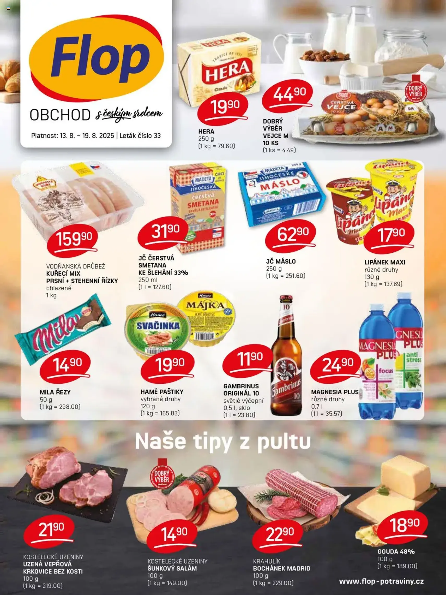 Flop leták - platný leták od 13.08.2025 strana 1 z 16 Flop leták - platný leták od 13.08.2025 strana 1 z 16