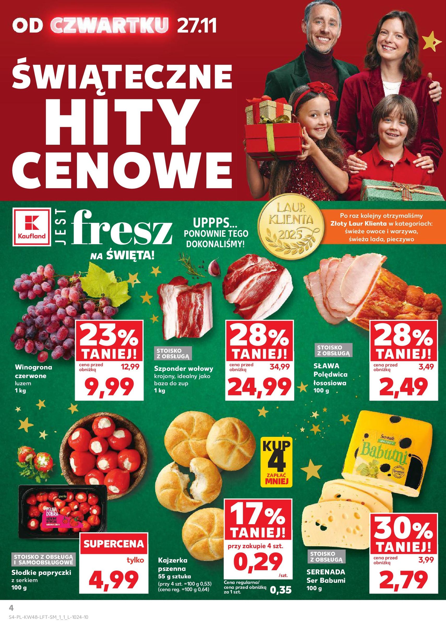 Kaufland gazetka - ważny gazetka od 27.11.2025 strona 4 z 62