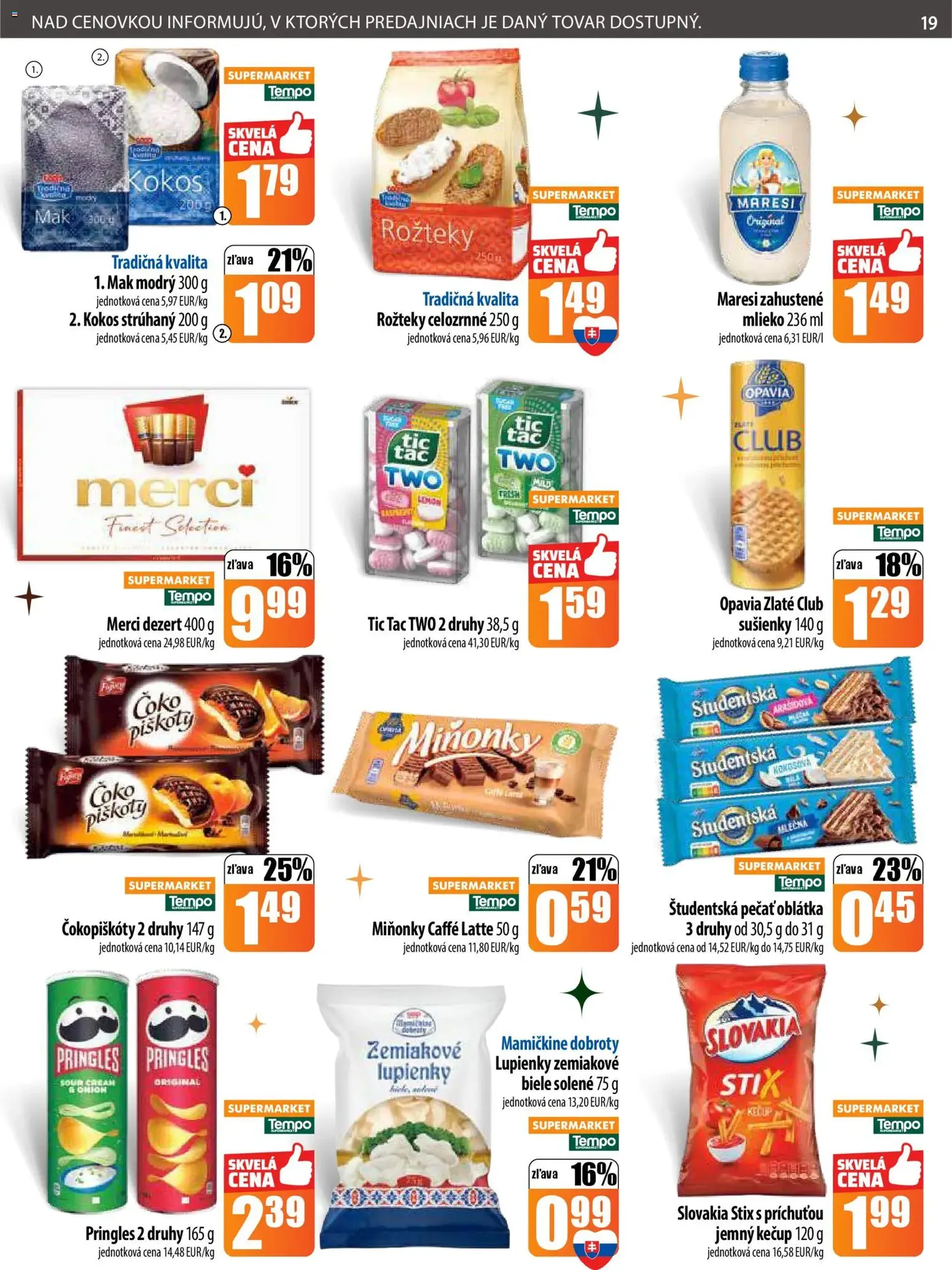 COOP Jednota leták - platný leták od 22.12.2025 strana 19 z 28