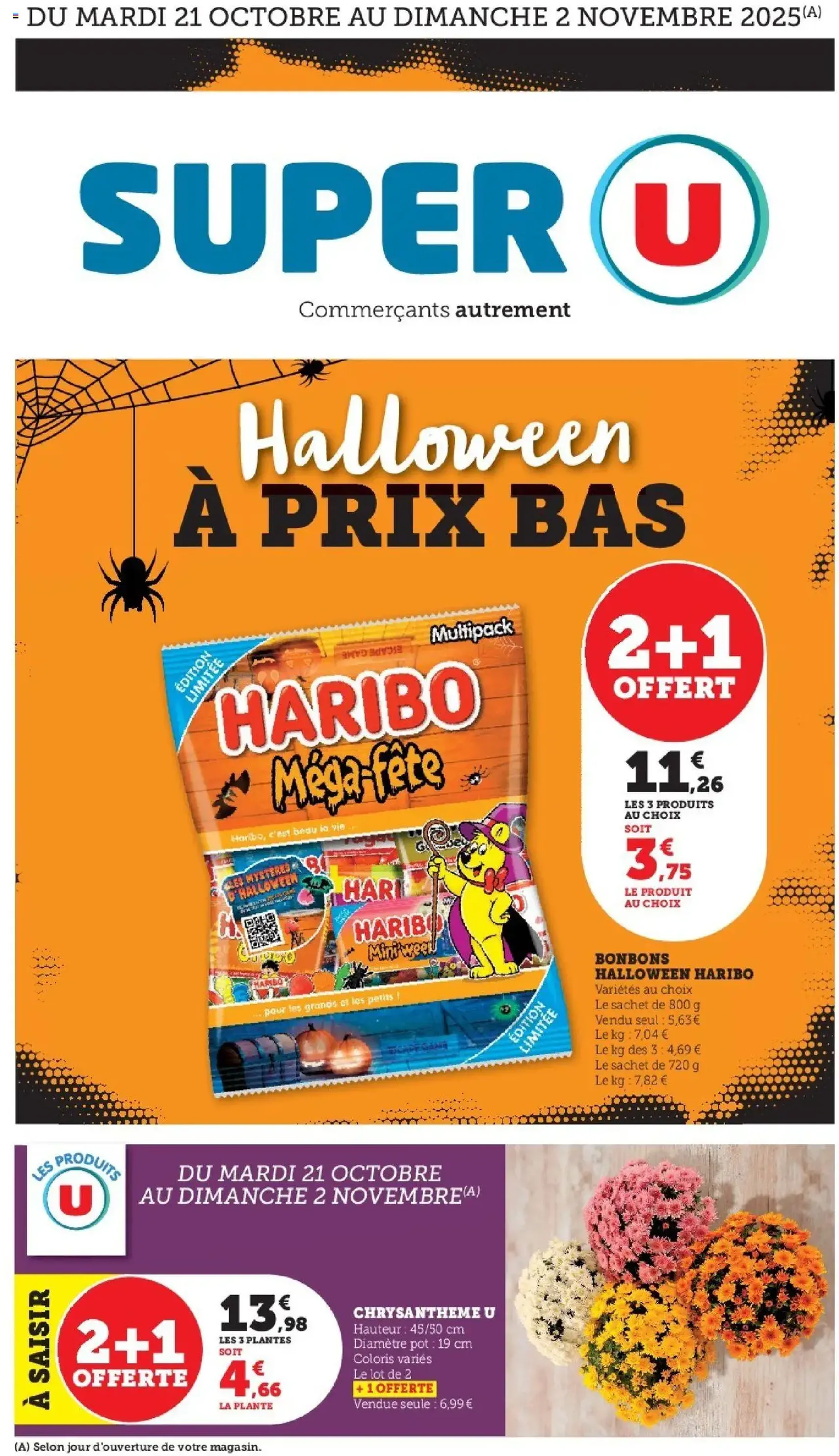 Super U catalogue - brochure valable à partir du 21/10/2025, page 1 sur 36 Super U catalogue - brochure valable à partir du 21/10/2025, page 1 sur 36