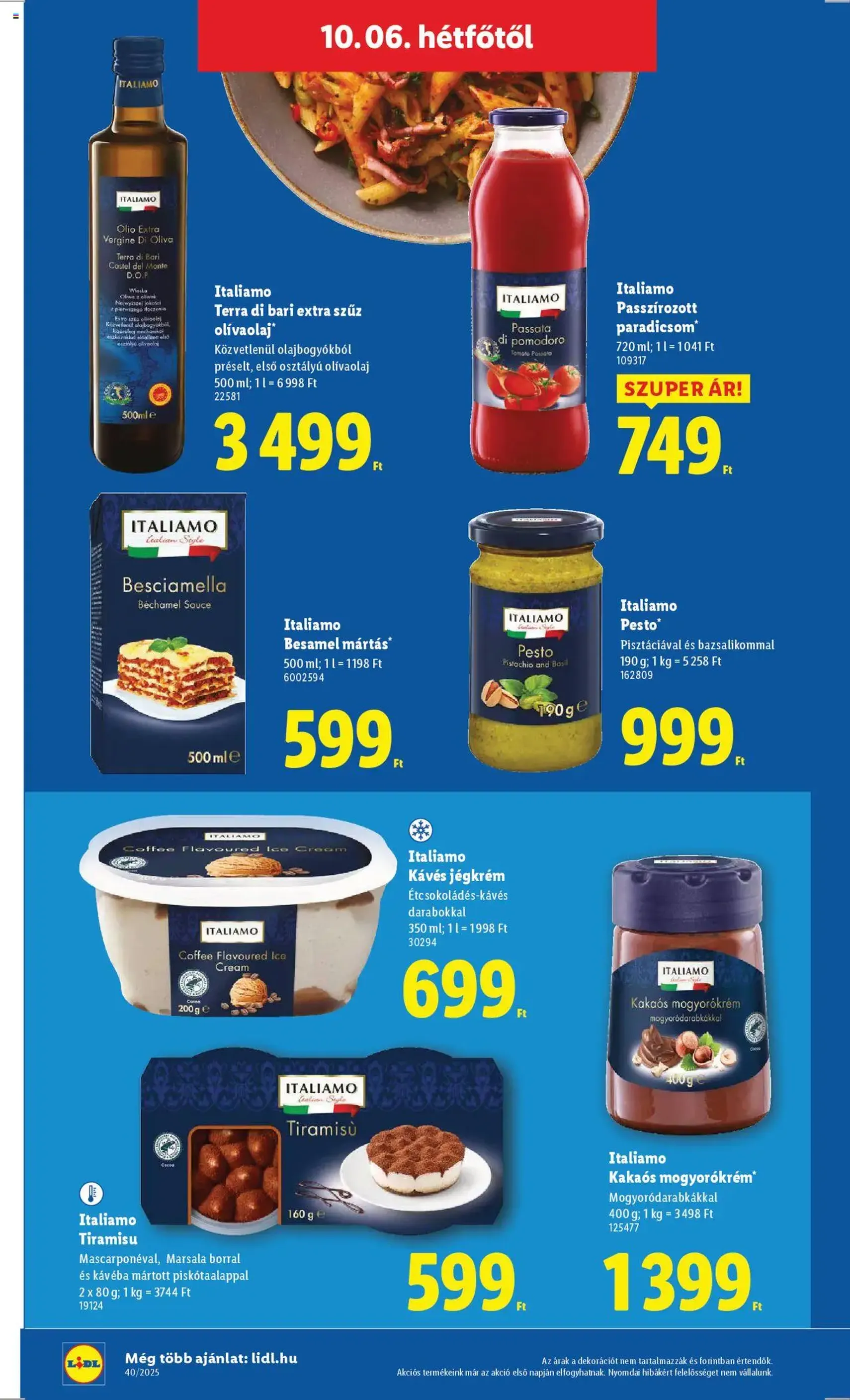 Lidl Akciós újság - 2025.10.02. érvényes szórólap 70 oldal 76 oldalból Lidl Akciós újság - 2025.10.02. érvényes szórólap 70 oldal 76 oldalból