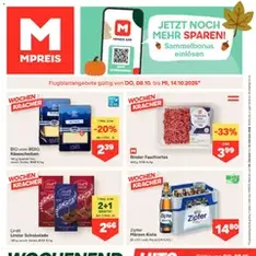 MPREIS Flugblatt - Prospekt Vorschau gültig ab 08.10.2026