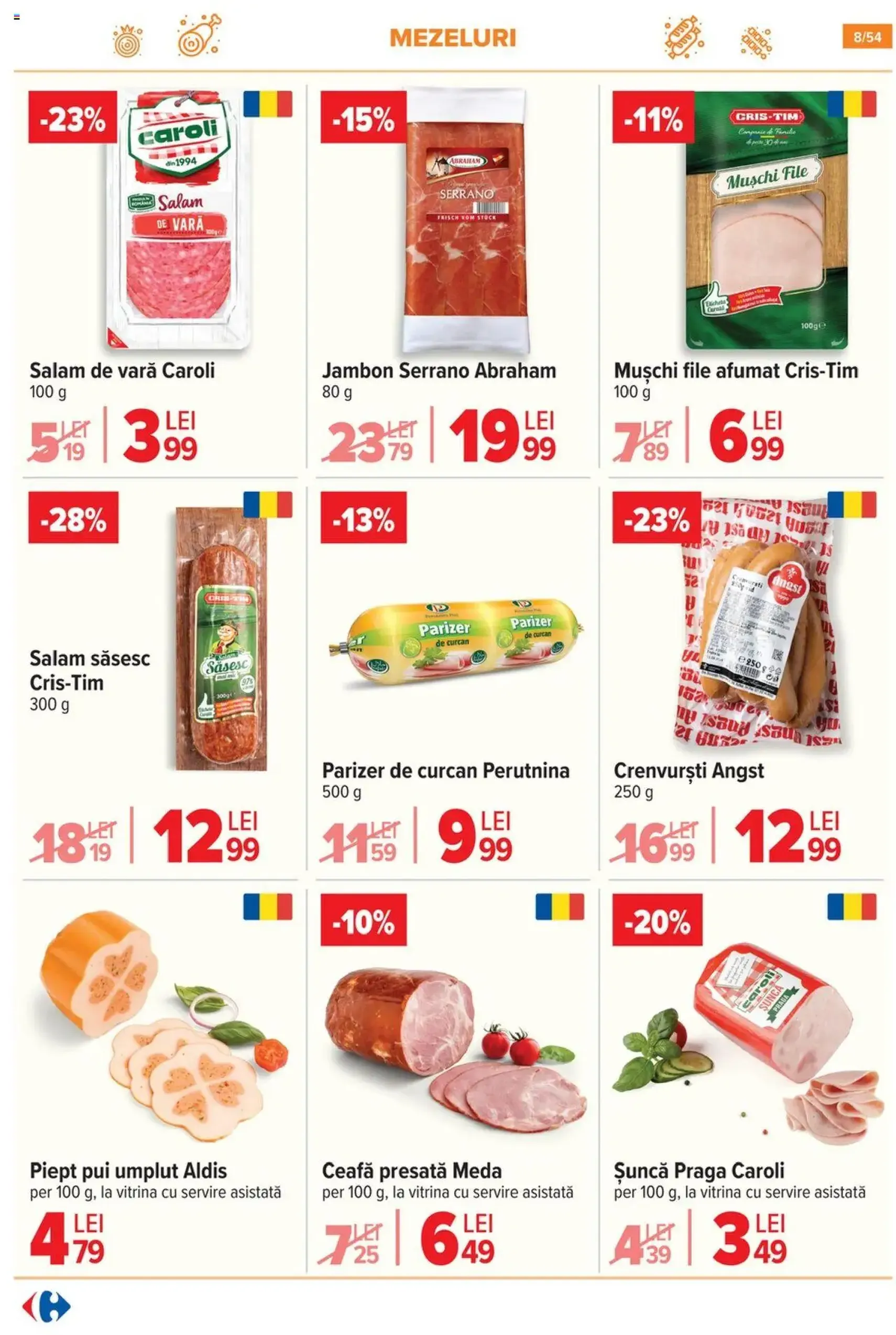 Catalog Carrefour - cataloage valabile începând cu 23.07.2025 pagina 9 din 54 Catalog Carrefour - cataloage valabile începând cu 23.07.2025 pagina 9 din 54