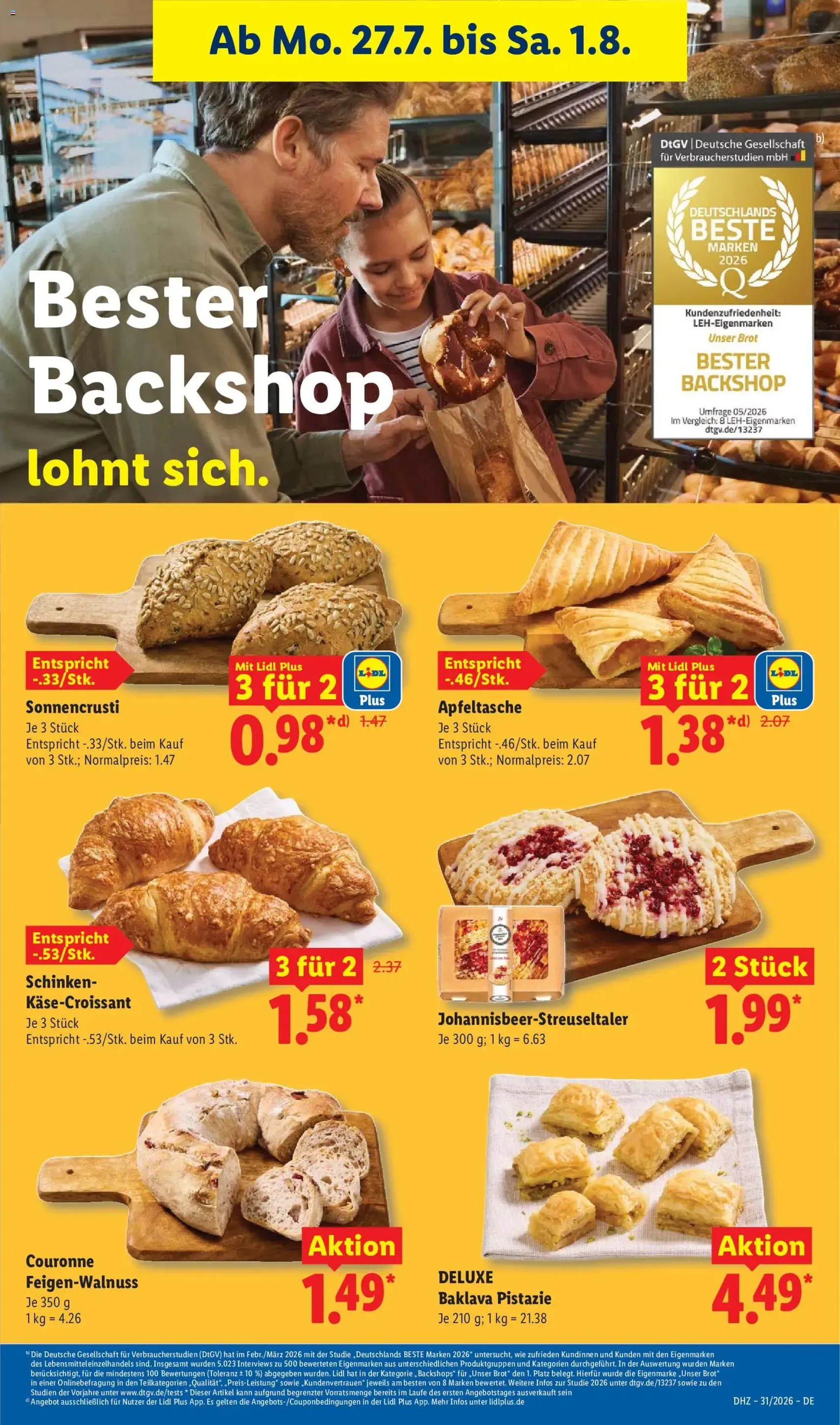 Lidl Prospekt - Gültiger Prospekt ab 27.07.2026, Seite 13 von insgesamt 69