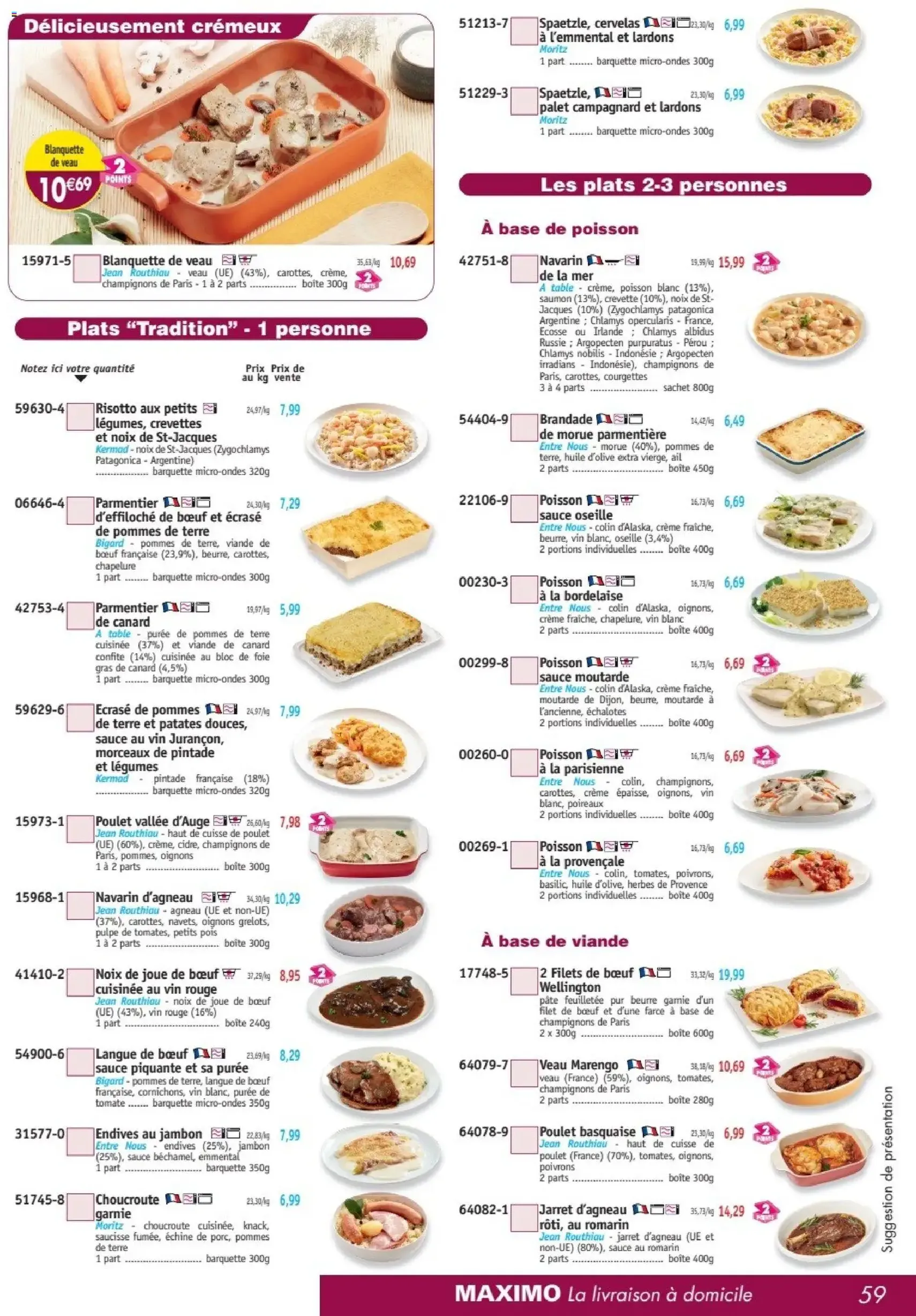 Maximo catalogue - brochure valable à partir du 27/10/2025, page 59 sur 72 Maximo catalogue - brochure valable à partir du 27/10/2025, page 59 sur 72