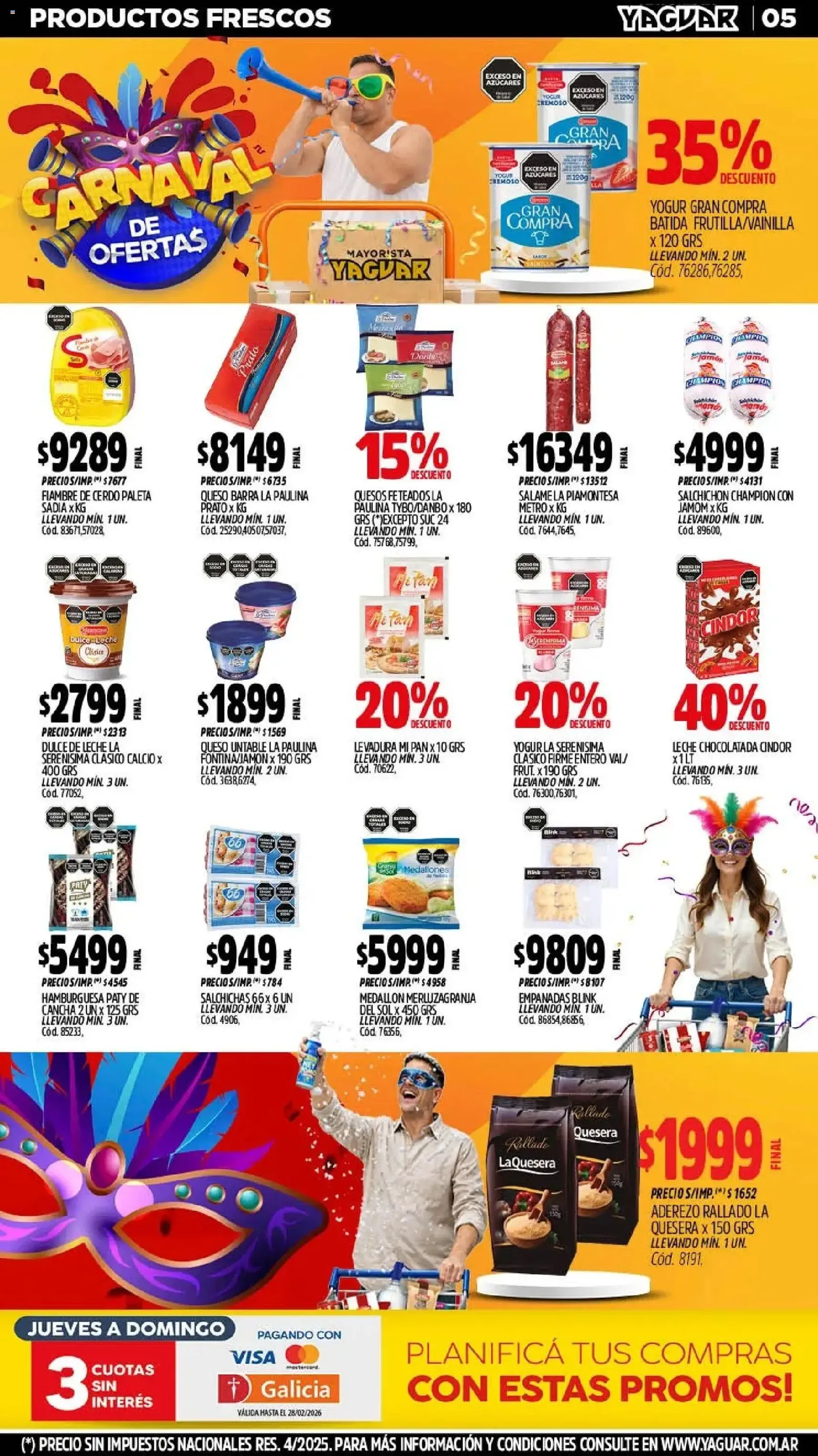 Yaguar catálogo - folleto válido desde 02/02/2026 página 4 de 16