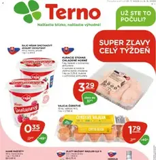 Terno leták - náhľad letáku platný od 31.07.2025