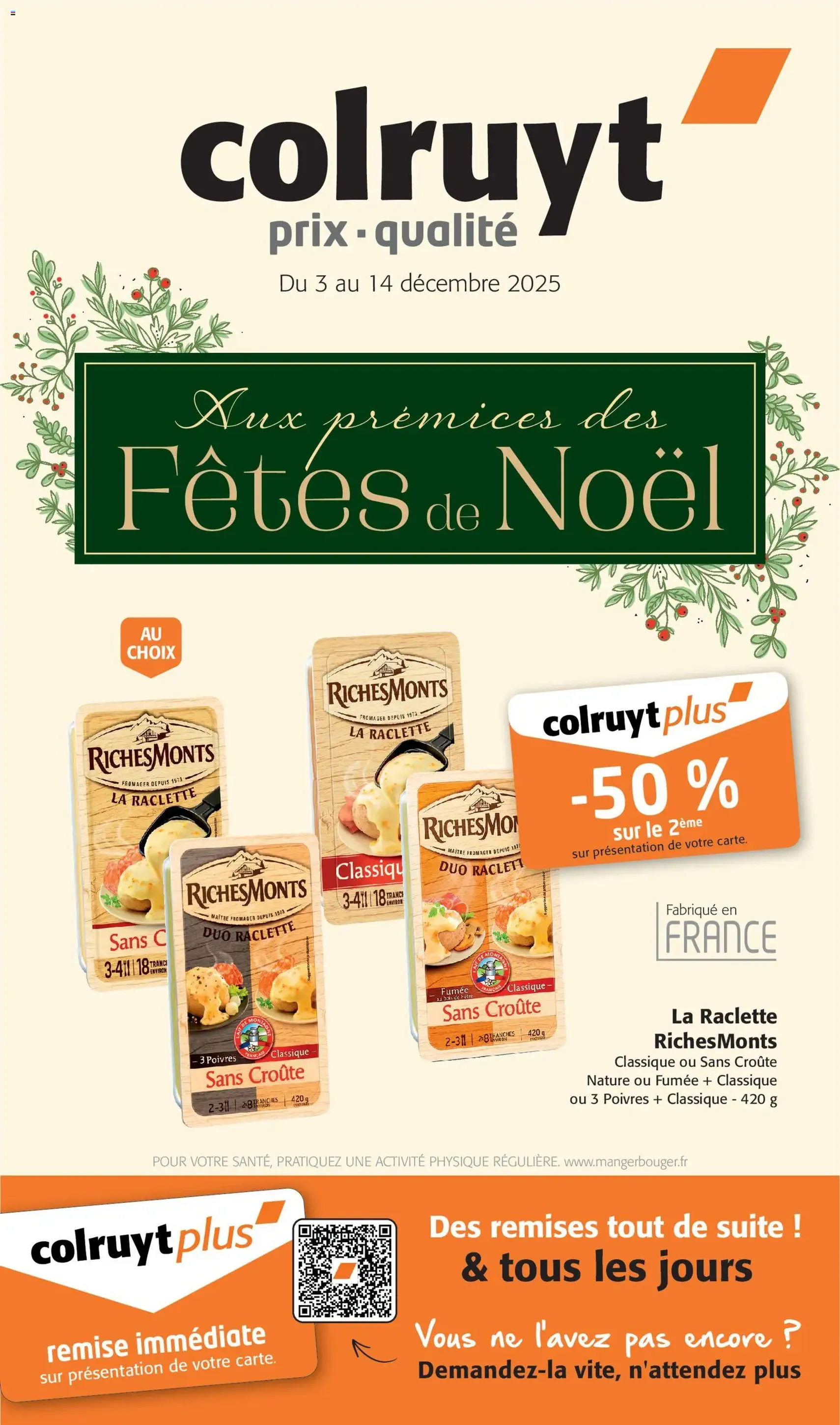 Colruyt catalogue - brochure valable à partir du 03/12/2025, page 1 sur 28