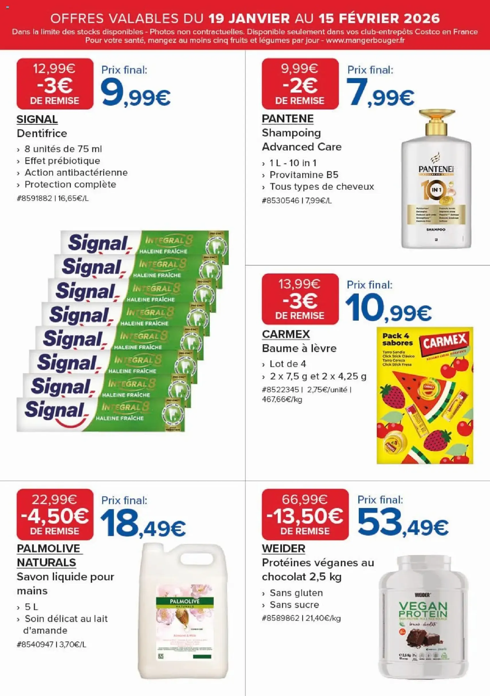Costco catalogue - brochure valable à partir du 19/01/2026, page 13 sur 20