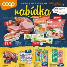 Coop leták - Západočeský region - náhled letáku platný od 10.09.2025