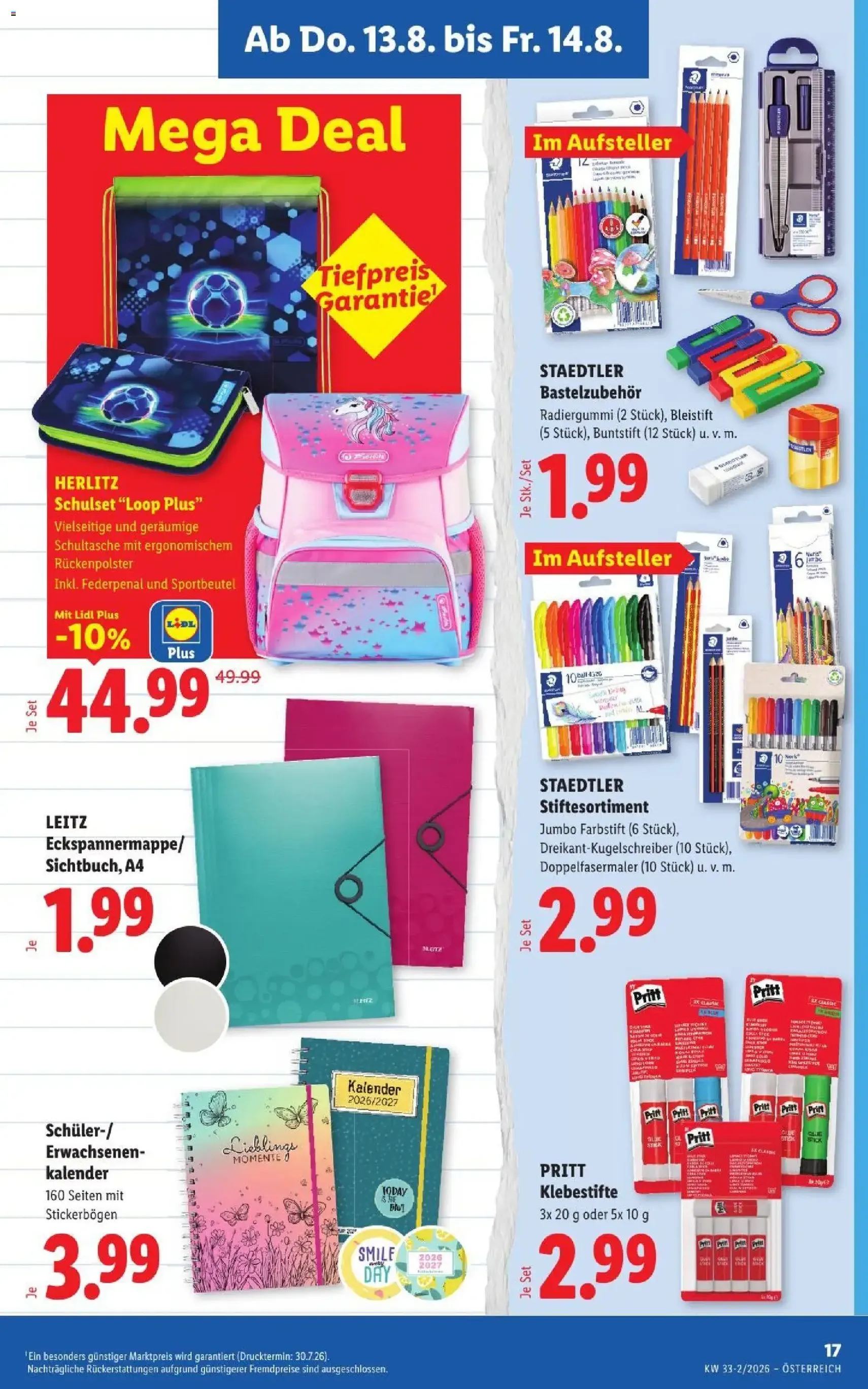 Lidl - Flugblatt - Gültiger Prospekt ab 13.08.2026, Seite 21 von insgesamt 51