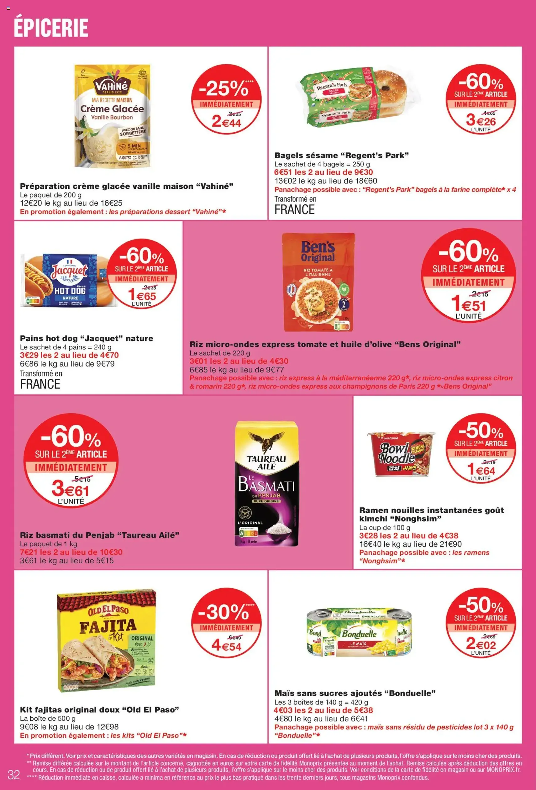 Monoprix catalogue - brochure valable à partir du 30/06/2026, page 32 sur 58