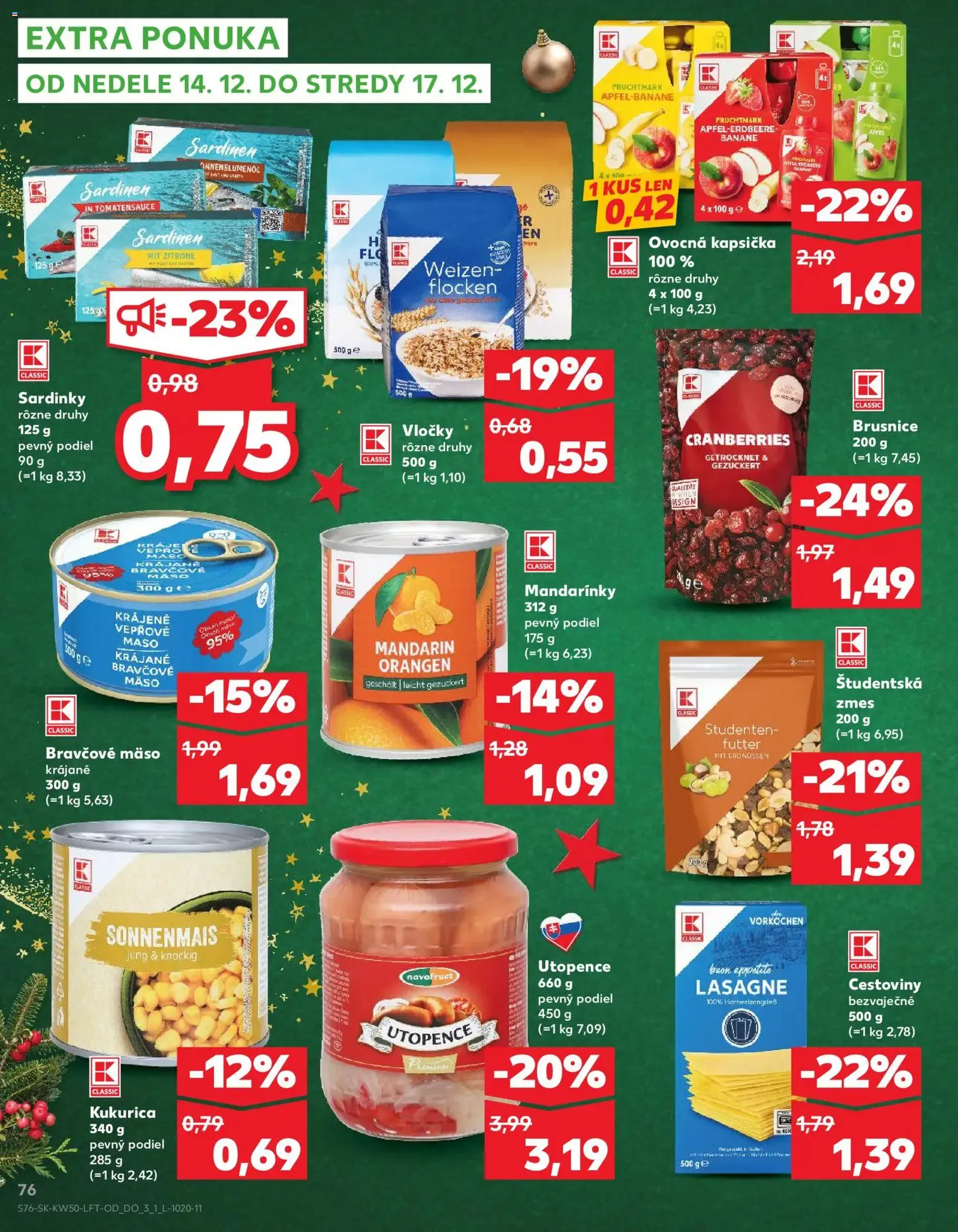 Kaufland SK Akciós újság - 2025.12.11. érvényes szórólap 76 oldal 78 oldalból