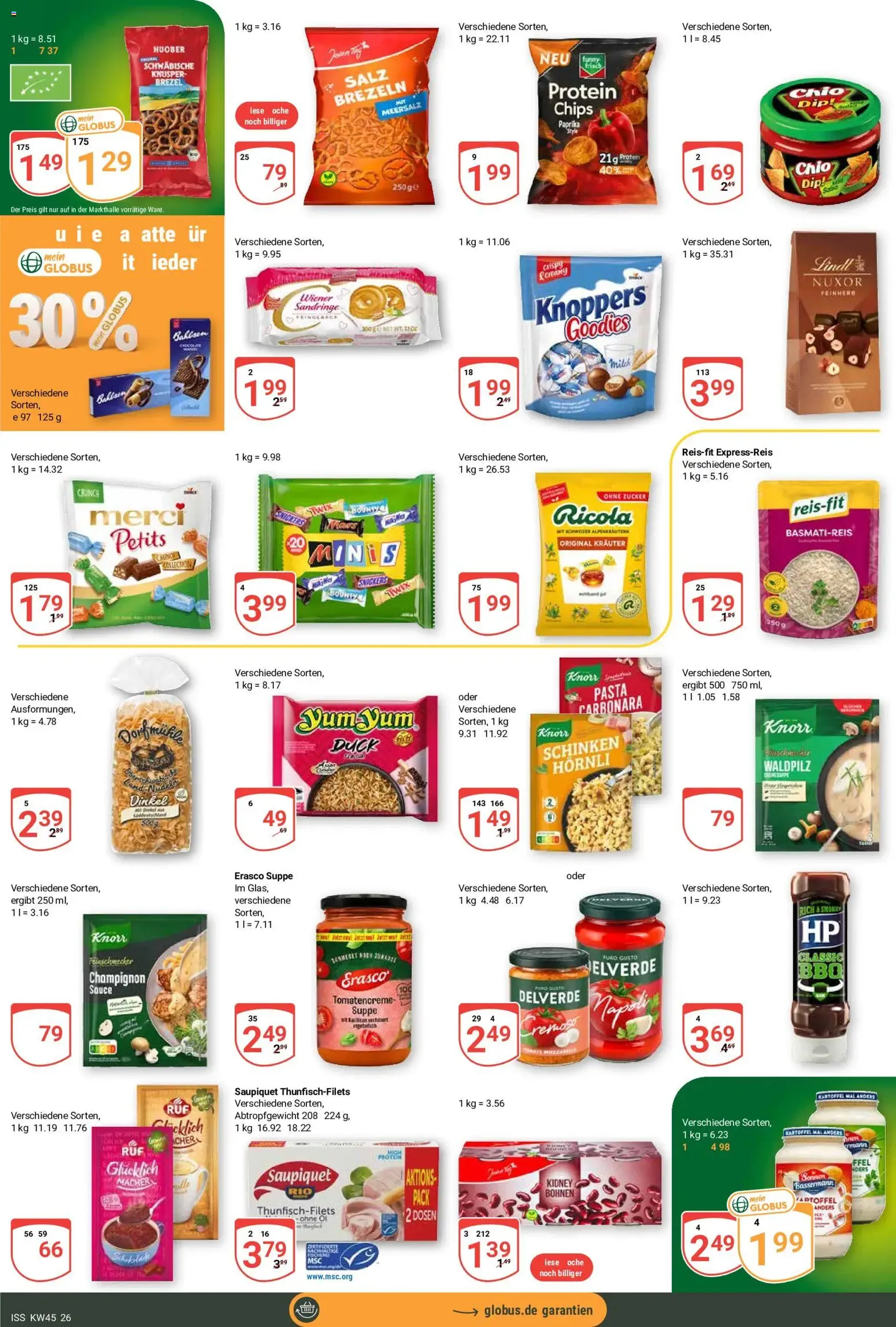 Globus Prospekt - Gültiger Prospekt ab 02.11.2026, Seite 16 von insgesamt 31
