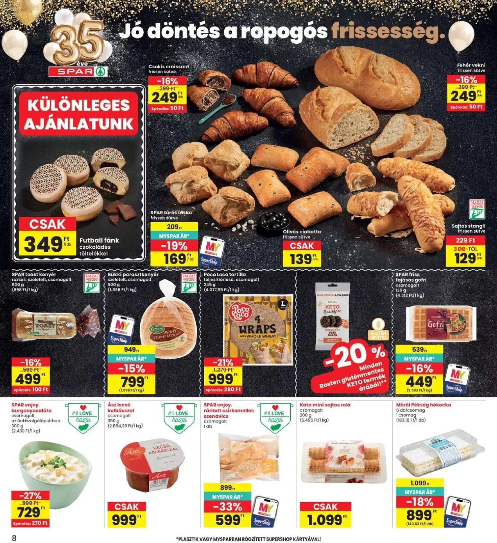 Interspar akciós újság - 2026.07.16. érvényes szórólap 8 oldal 20 oldalból