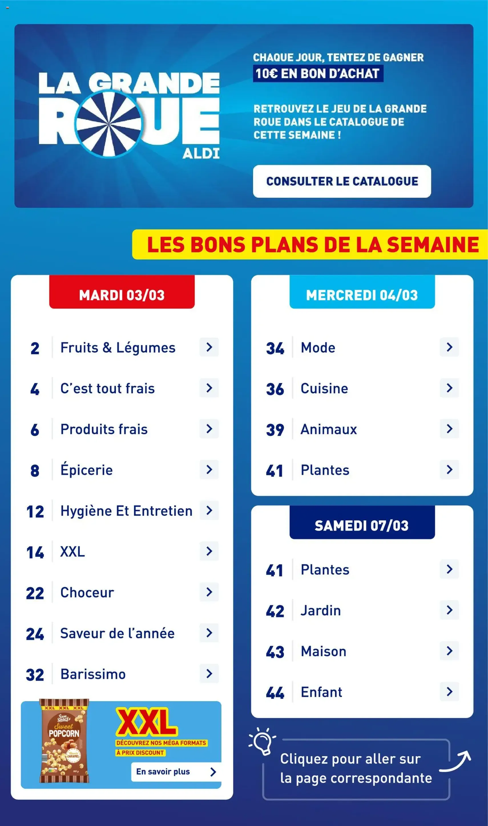Aldi - Catalogue de la semaine 10 - brochure valable à partir du 03/03/2026, page 3 sur 49