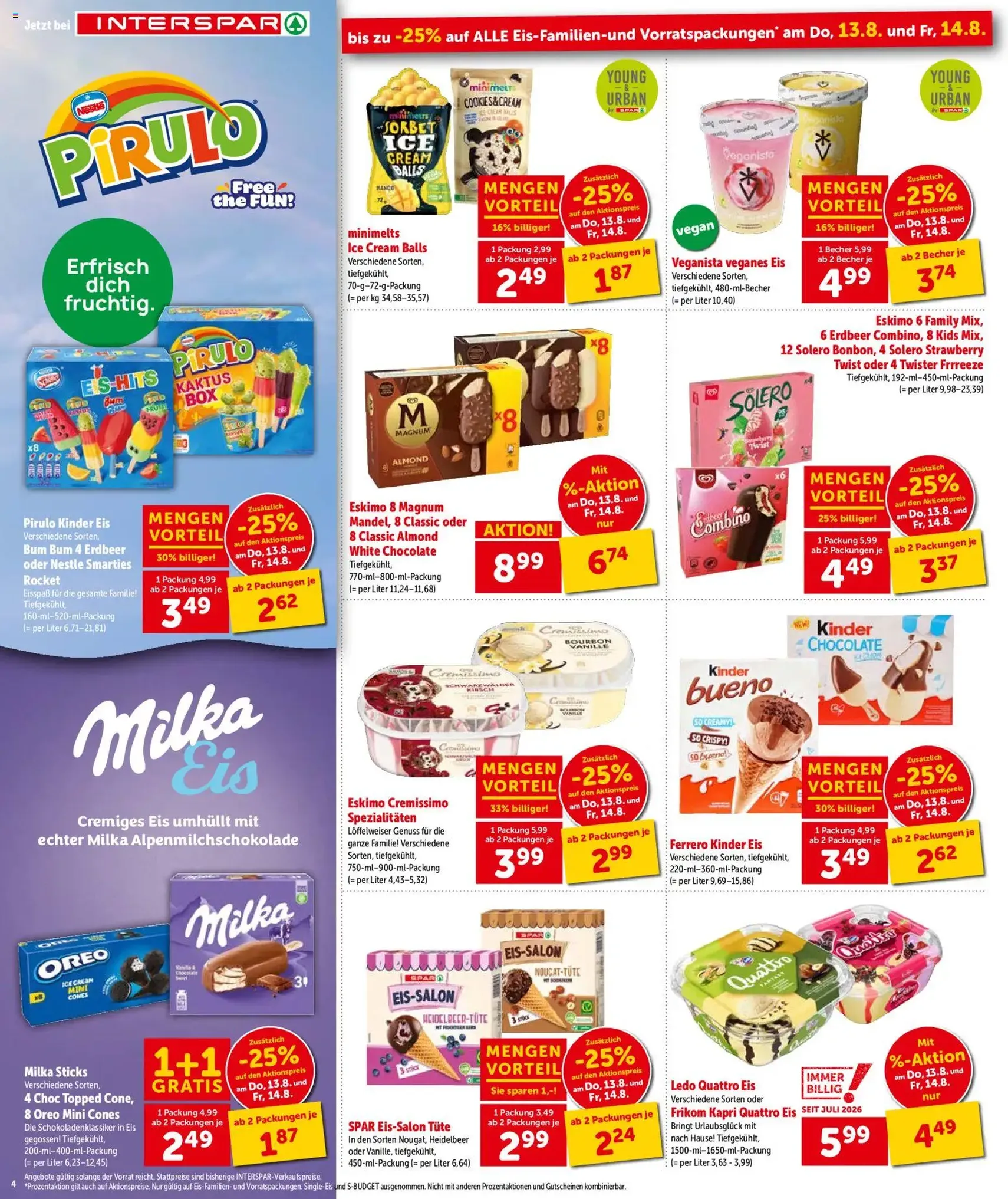 Interspar - Flugblatt - Gültiger Prospekt ab 13.08.2026, Seite 4 von insgesamt 20