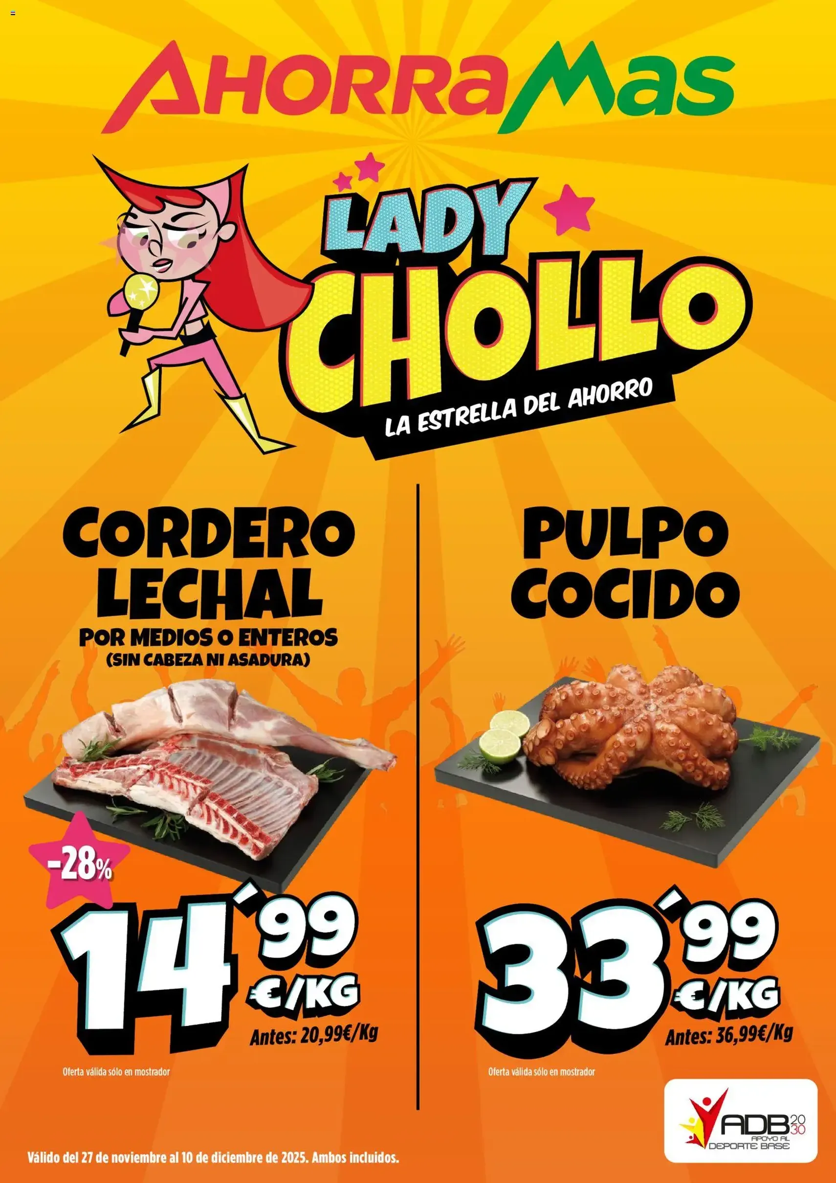 AhorraMas folleto - folleto válido desde 27/11/2025 página 1 de 8