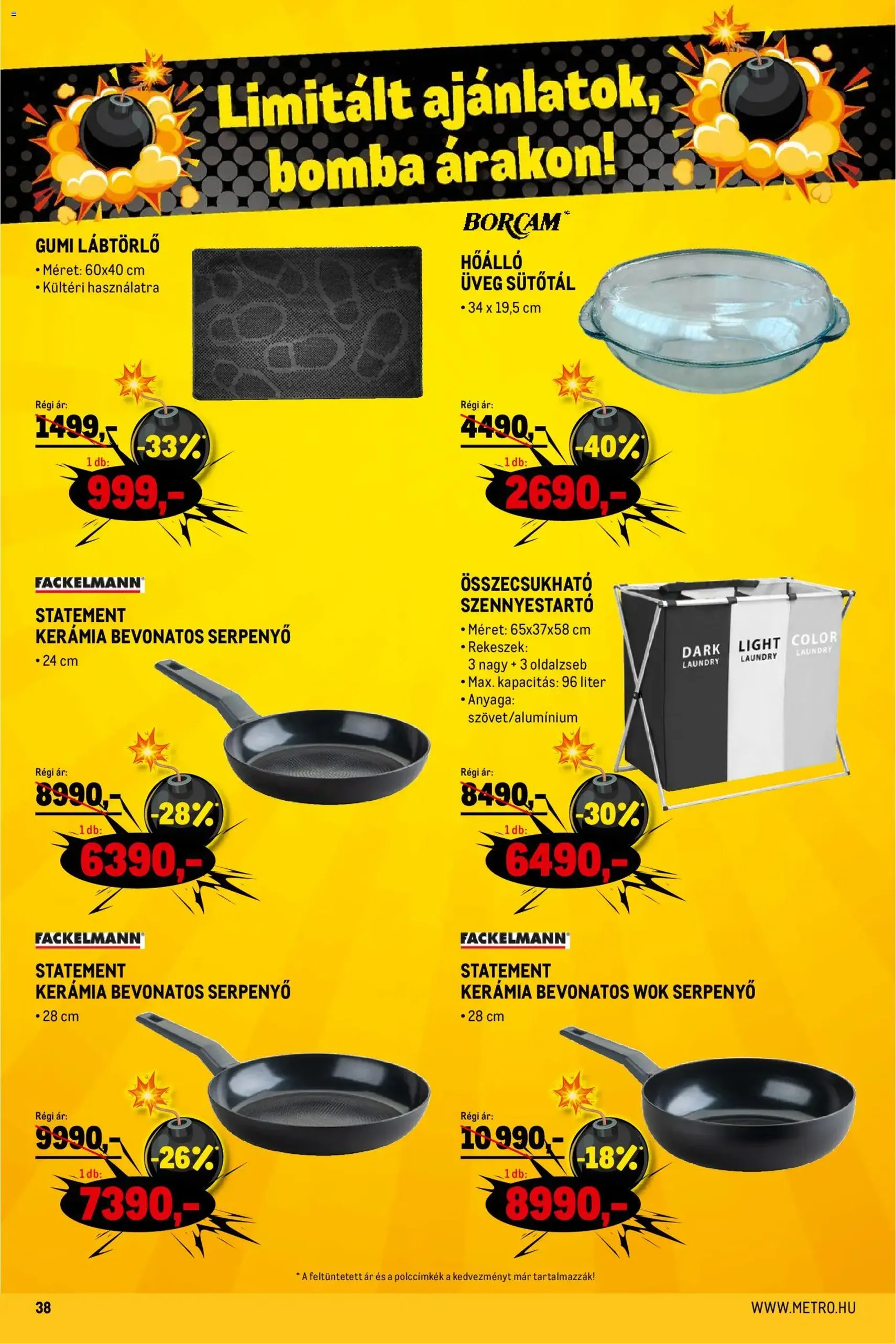 Metro - Élelmiszer és Szezonális katalógus 2026/02 - 2026.02.01. érvényes szórólap 38 oldal 41 oldalból