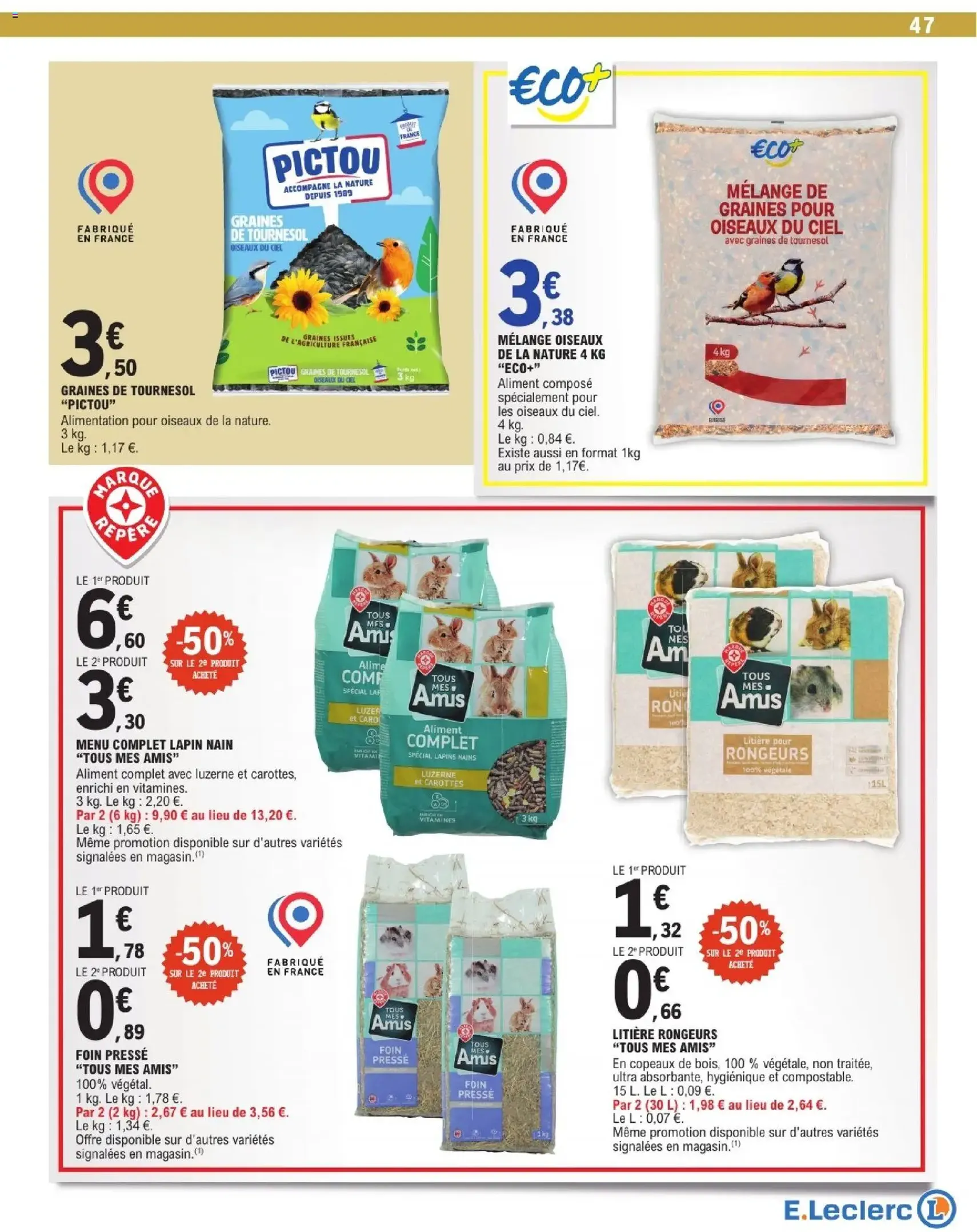 E.Leclerc catalogue semaine 9 - brochure valable à partir du 24/02/2026, page 47 sur 56