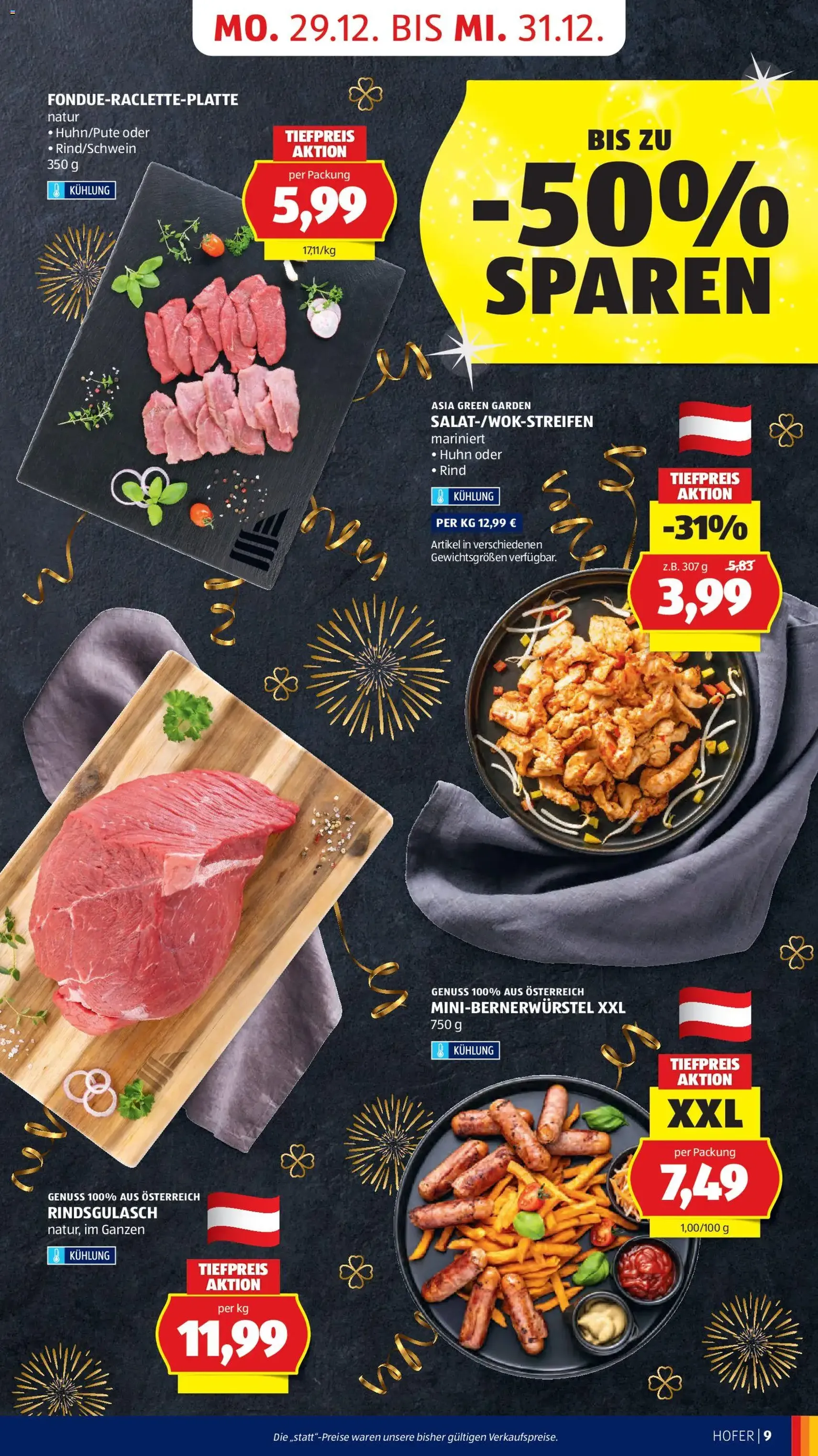 Hofer Flugblatt - Gültiger Prospekt ab 22.12.2025, Seite 11 von insgesamt 29