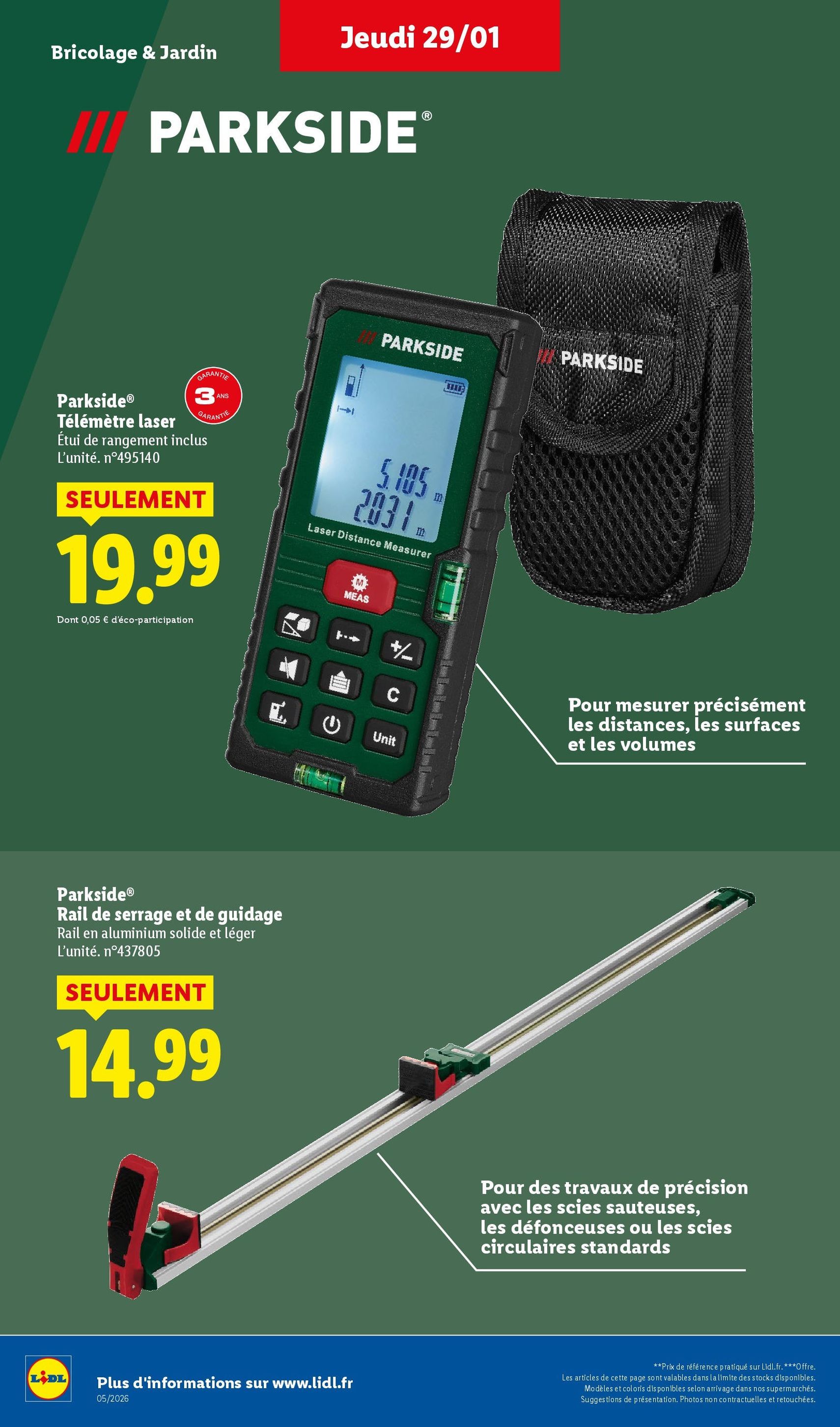 LIDL catalogue semaine 5 - brochure valable à partir du 29/01/2026, page 44 sur 75