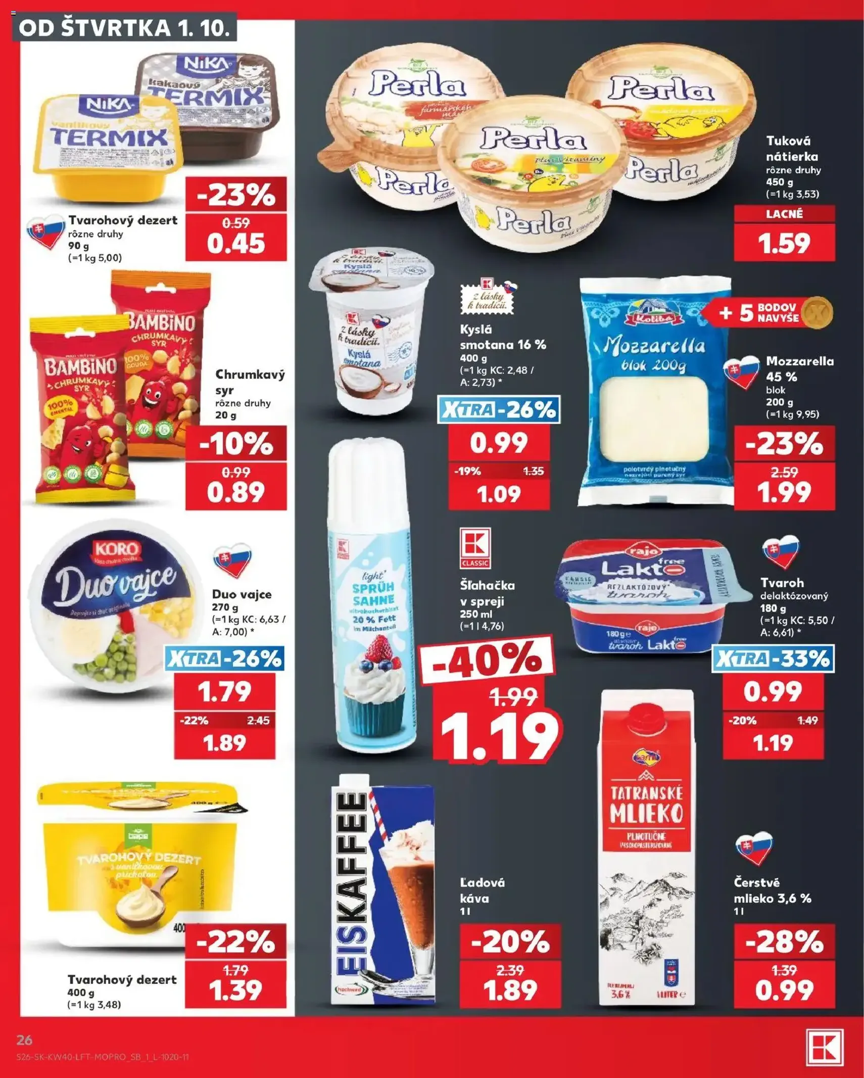 Kaufland leták - platný leták od 01.10.2026 strana 26 z 76