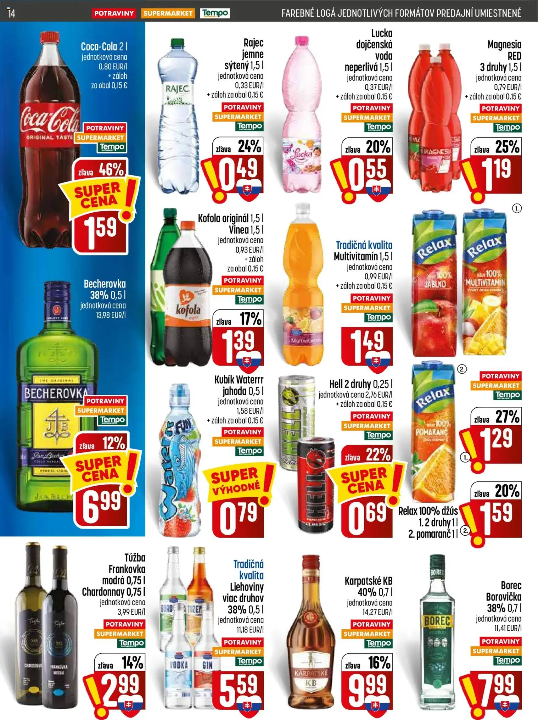 COOP Jednota leták - platný leták od 09.07.2026 strana 14 z 32