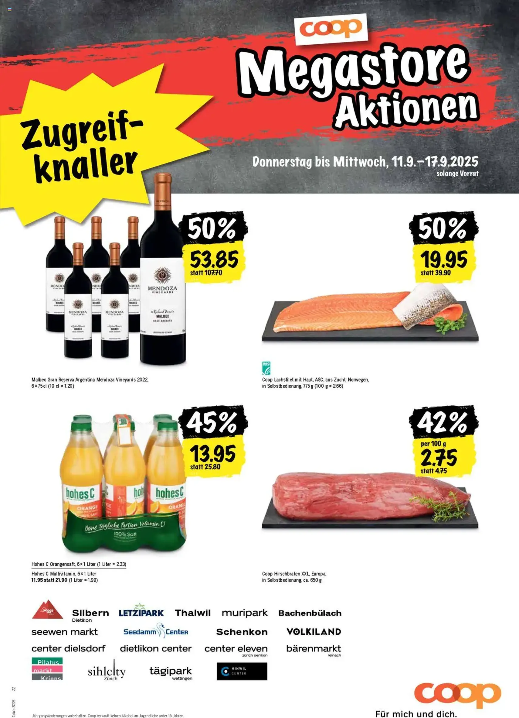 Coop Aktionen - Gültiger Prospekt ab 11.09.2025, Seite 21 von insgesamt 24 Coop Aktionen - Gültiger Prospekt ab 11.09.2025, Seite 21 von insgesamt 24