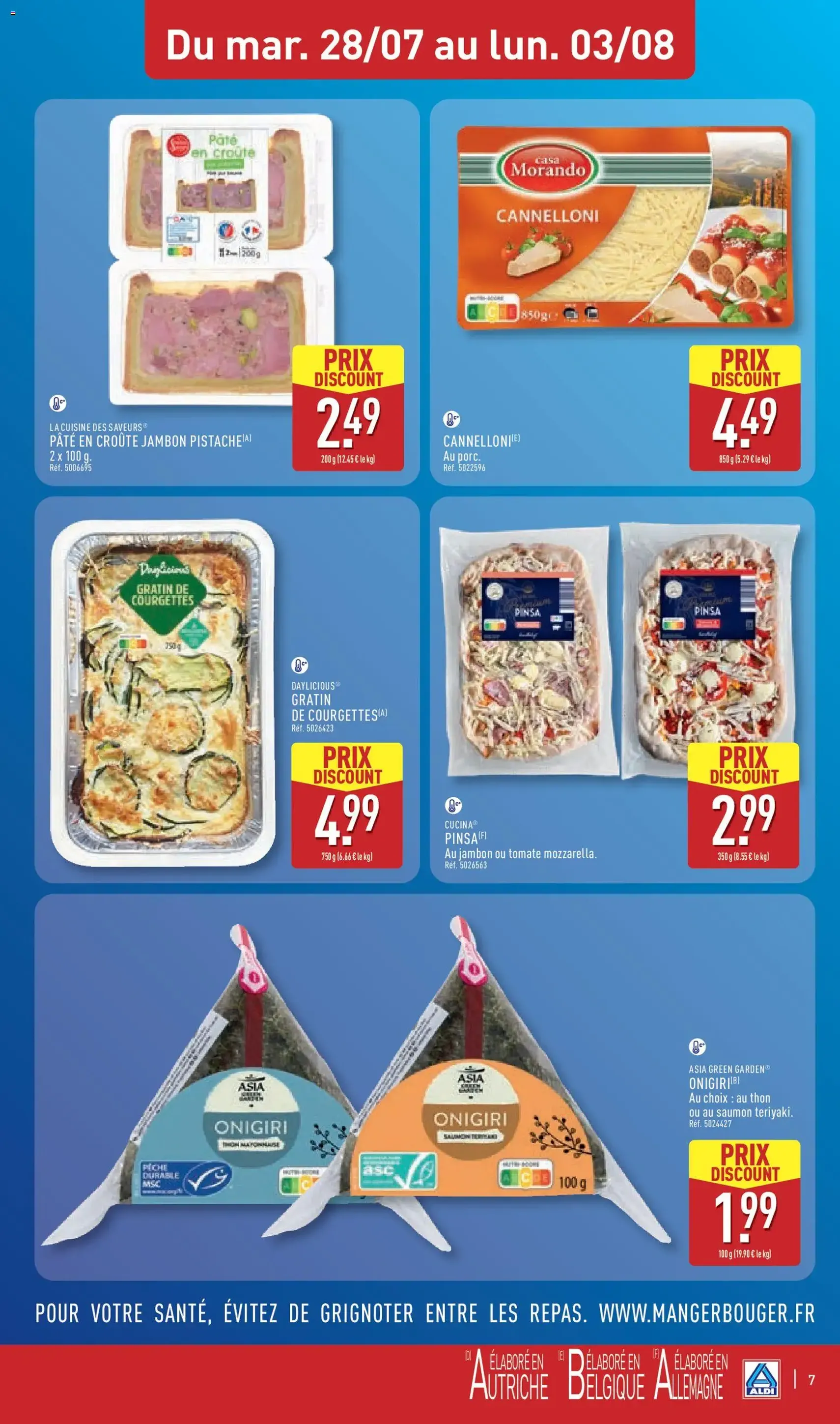 Aldi catalogue - brochure valable à partir du 28/07/2026, page 11 sur 45