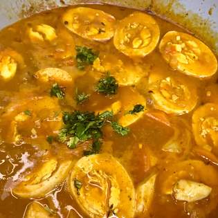 Recipe preview Old-Fashioned Curried Eggs Easy Recipe