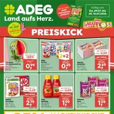 ADEG Flugblatt - Prospekt Vorschau gültig ab 09.07.2026