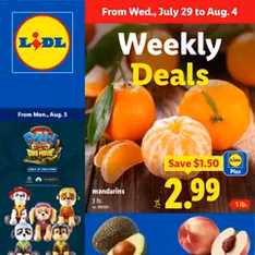 Lidl Weekly Ad - Flyer preview valid from 07/29/2026
