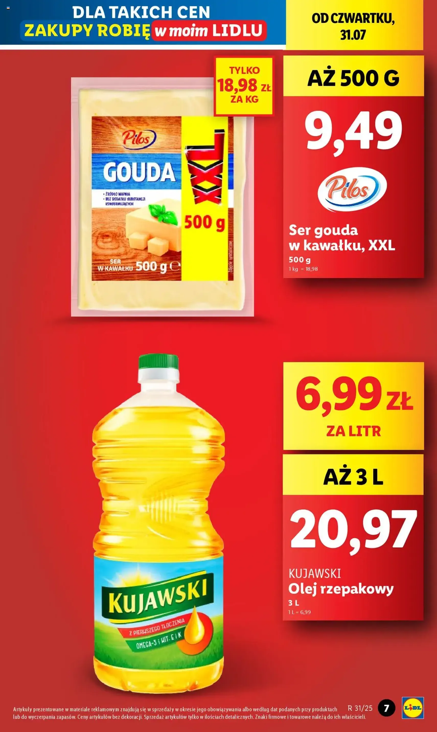 Lidl Gazetka - ważny gazetka od 31.07.2025 strona 7 z 63 Lidl Gazetka - ważny gazetka od 31.07.2025 strona 7 z 63