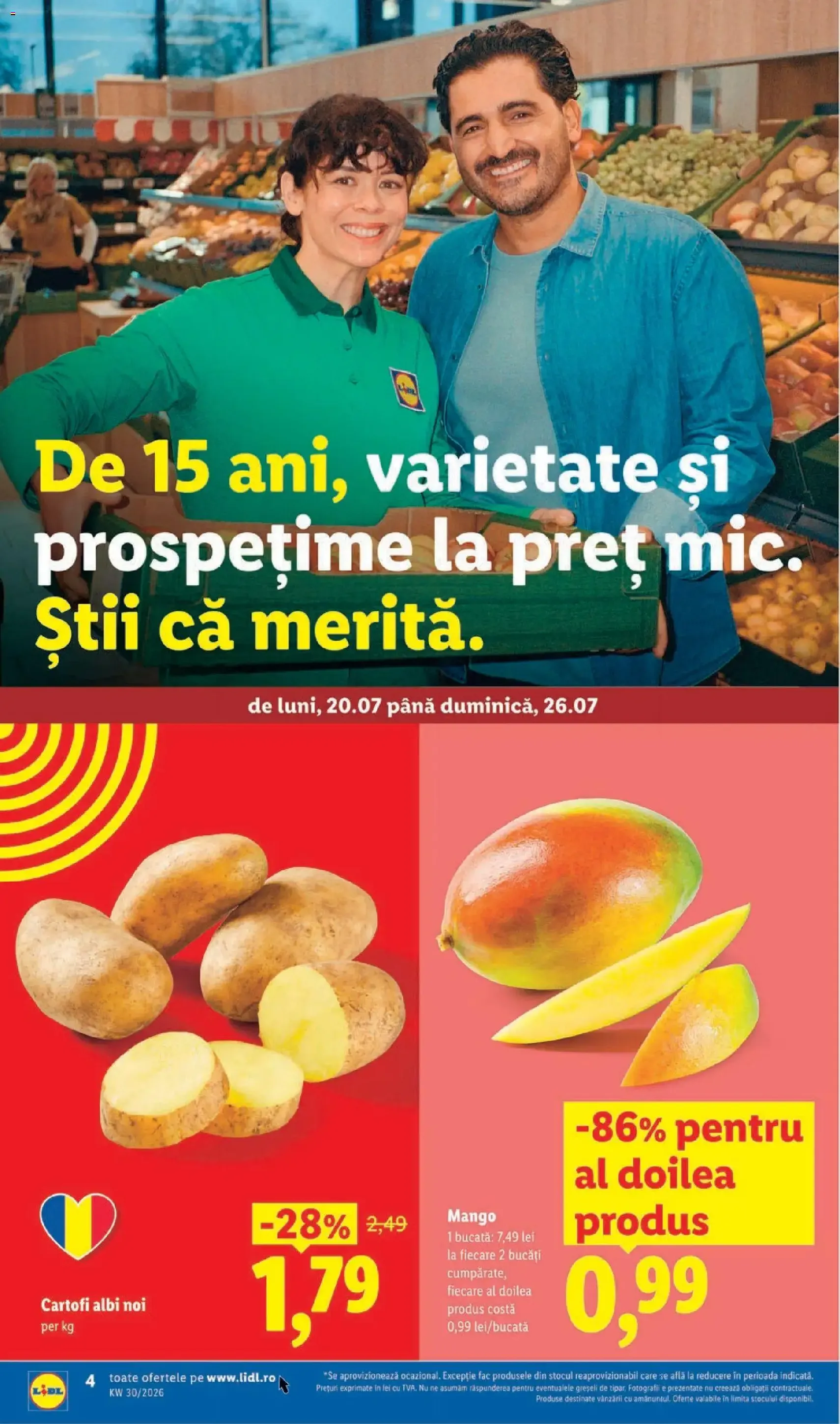 Lidl Catalog - cataloage valabile începând cu 20.07.2026 pagina 4 din 40
