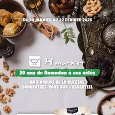 Hmarket catalogue - Prévisualisation du catalogue valable à partir du 30/01/2026