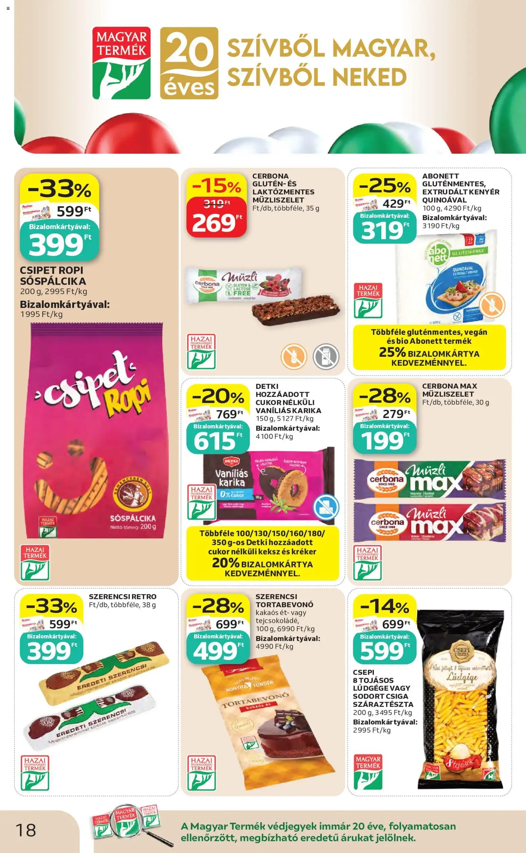 Auchan akciós újság - 2026.05.07. érvényes szórólap 18 oldal 60 oldalból