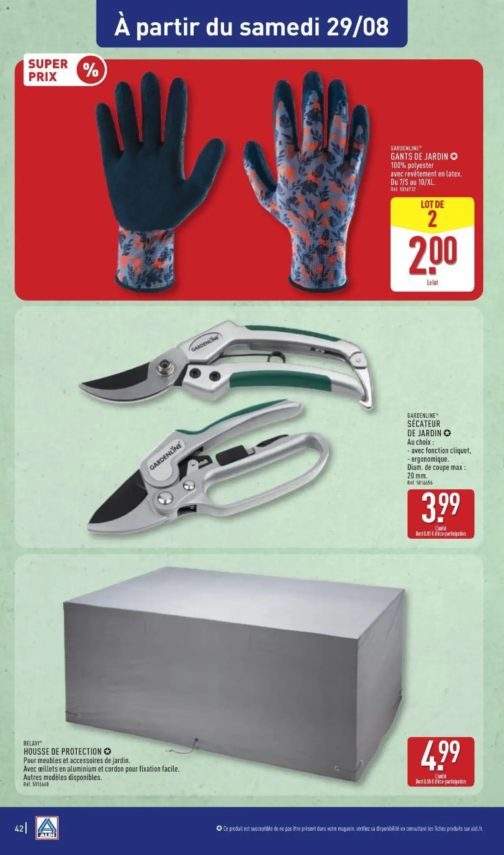 Aldi catalogue - brochure valable à partir du 25/08/2026, page 44 sur 47